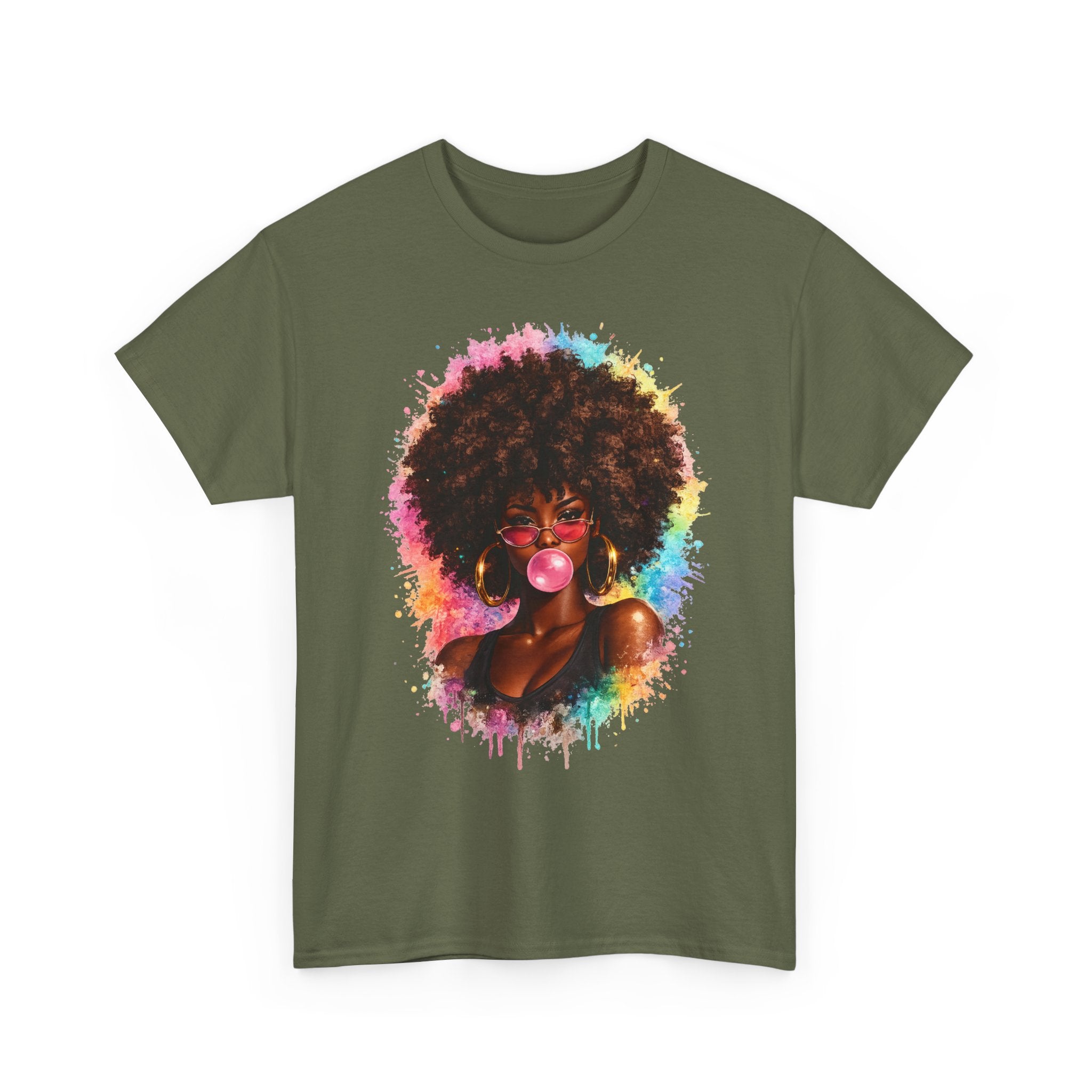 Afro Bubblegum Vibes T-Shirt