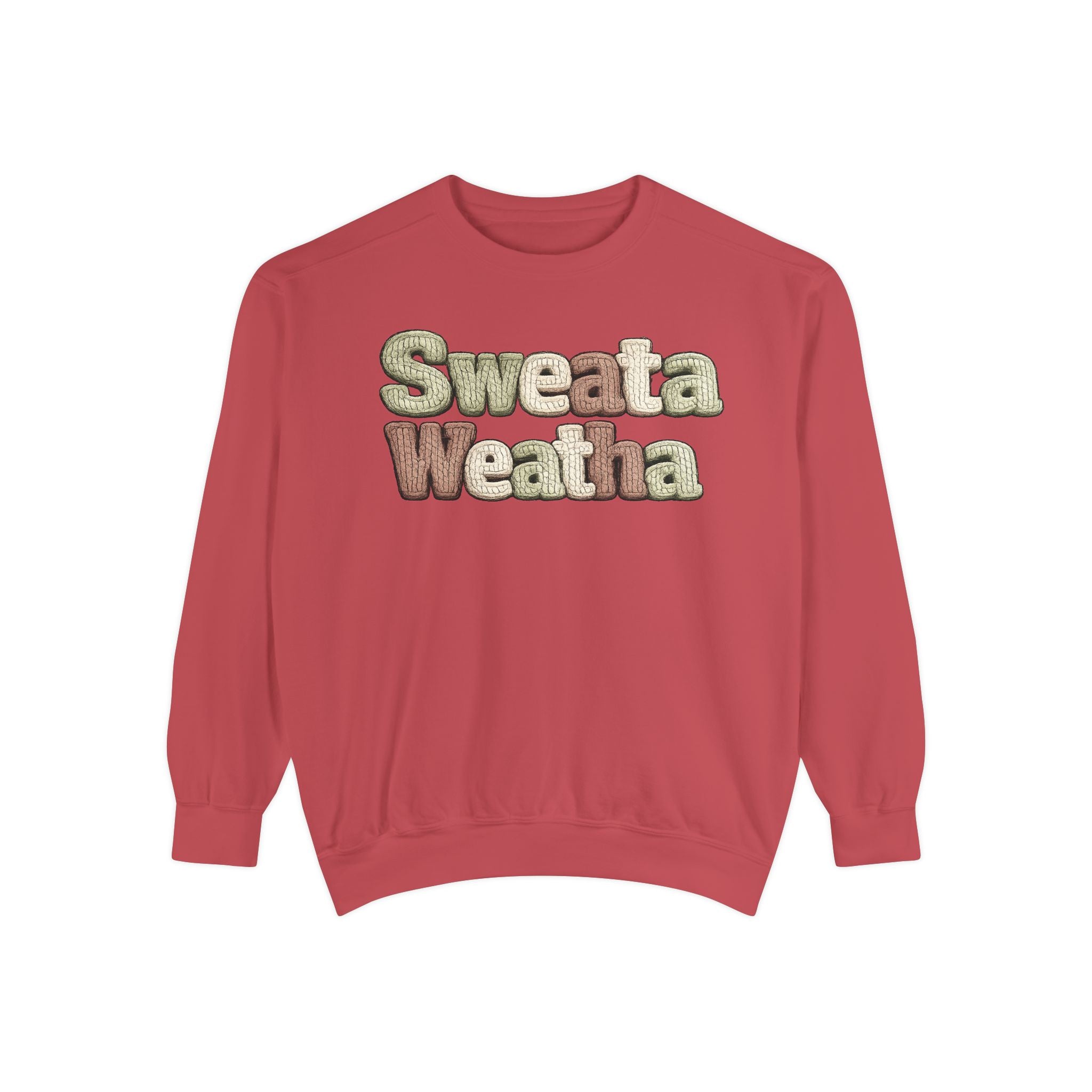 Sweata Weatha Sweatshirt — Retro Cozy Graphic Pullover