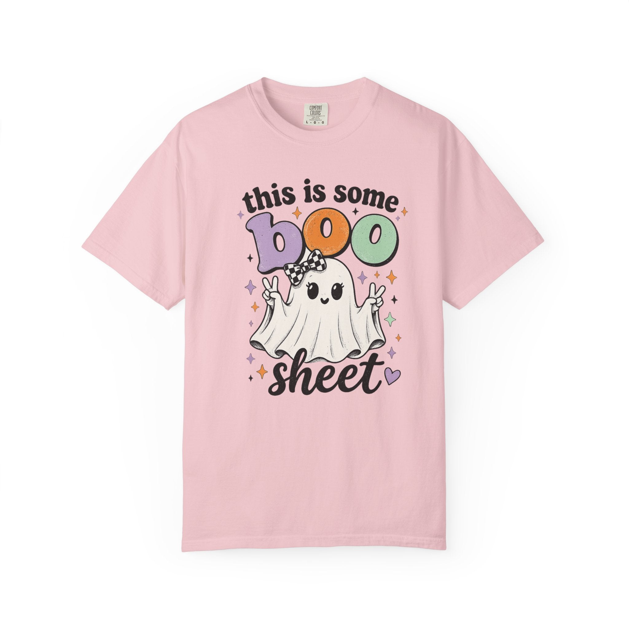 Halloween "This Is Some Boo Sheet" Ghost T-Shirt — Funny Spooky Graphic Tee
