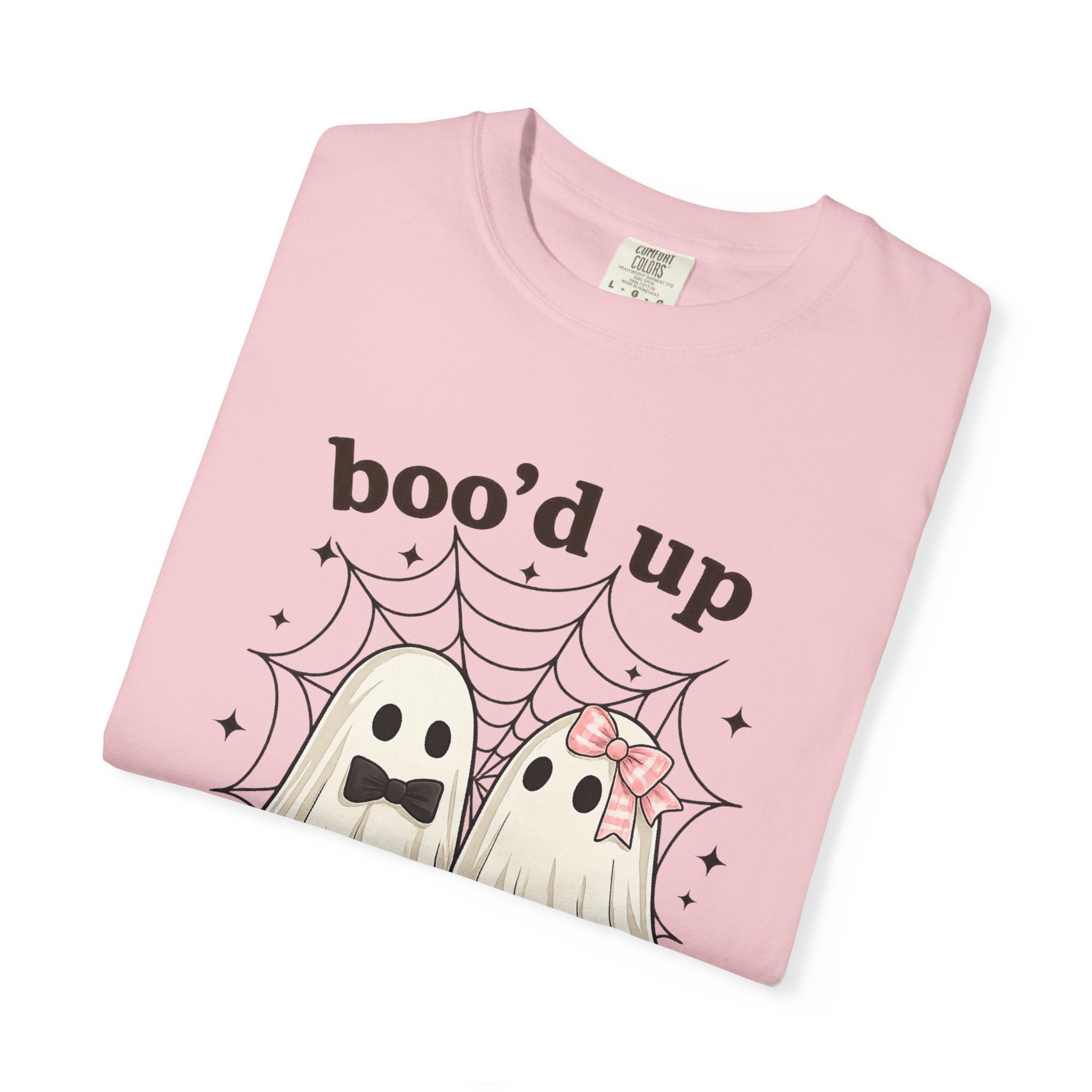 Boo'd Up Ghosts T-Shirt – Cute Couple Halloween Tee