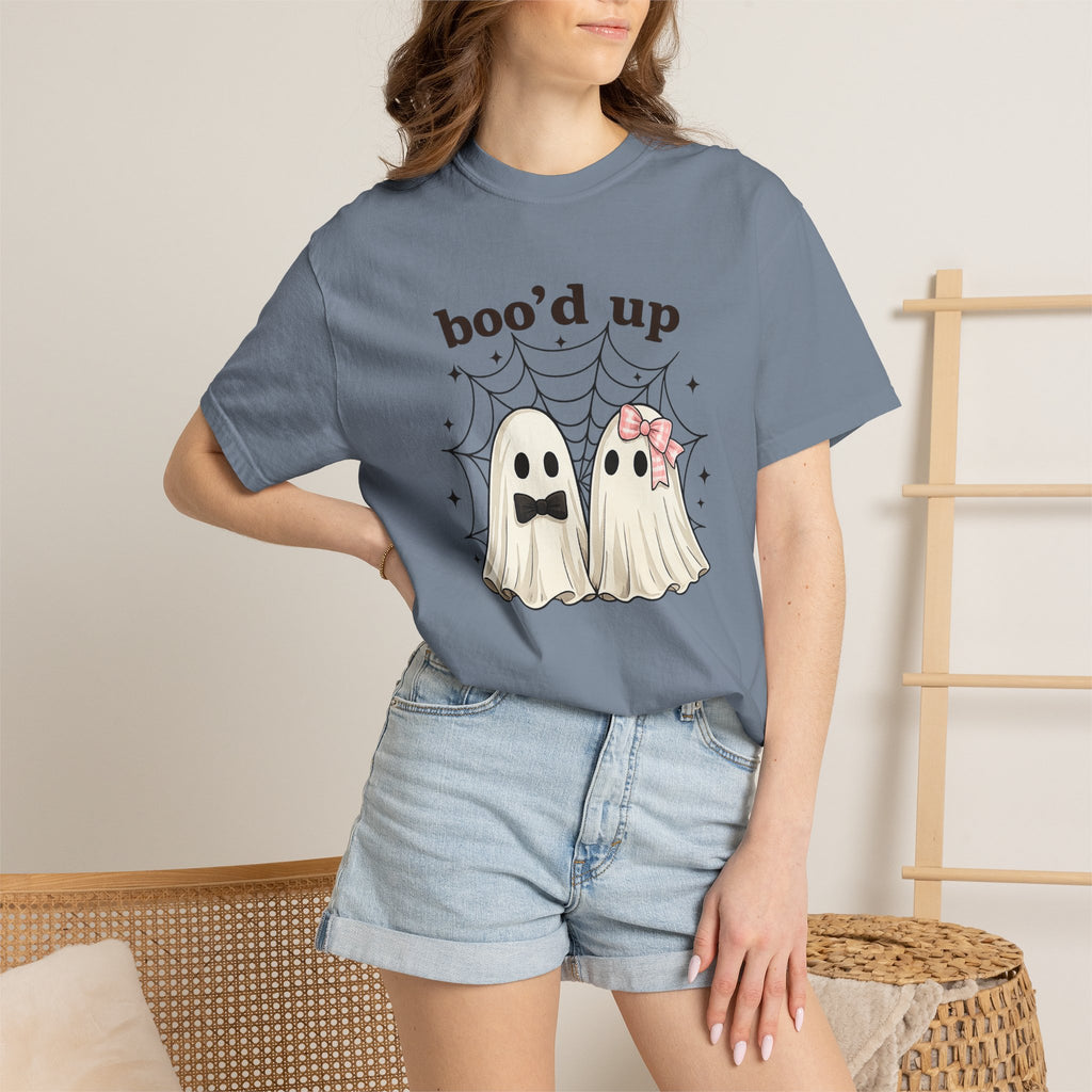 Boo'd Up Ghosts T-Shirt – Cute Couple Halloween Tee