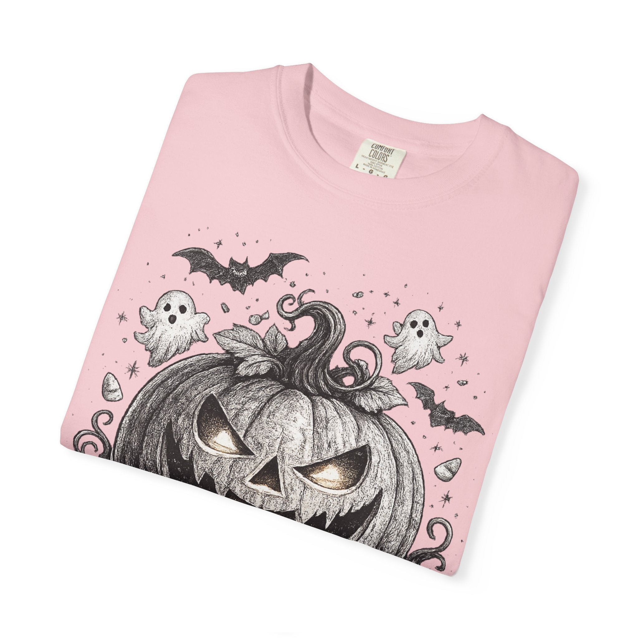 Halloween Pumpkin T-Shirt — Spooky Jack-O'-Lantern Design