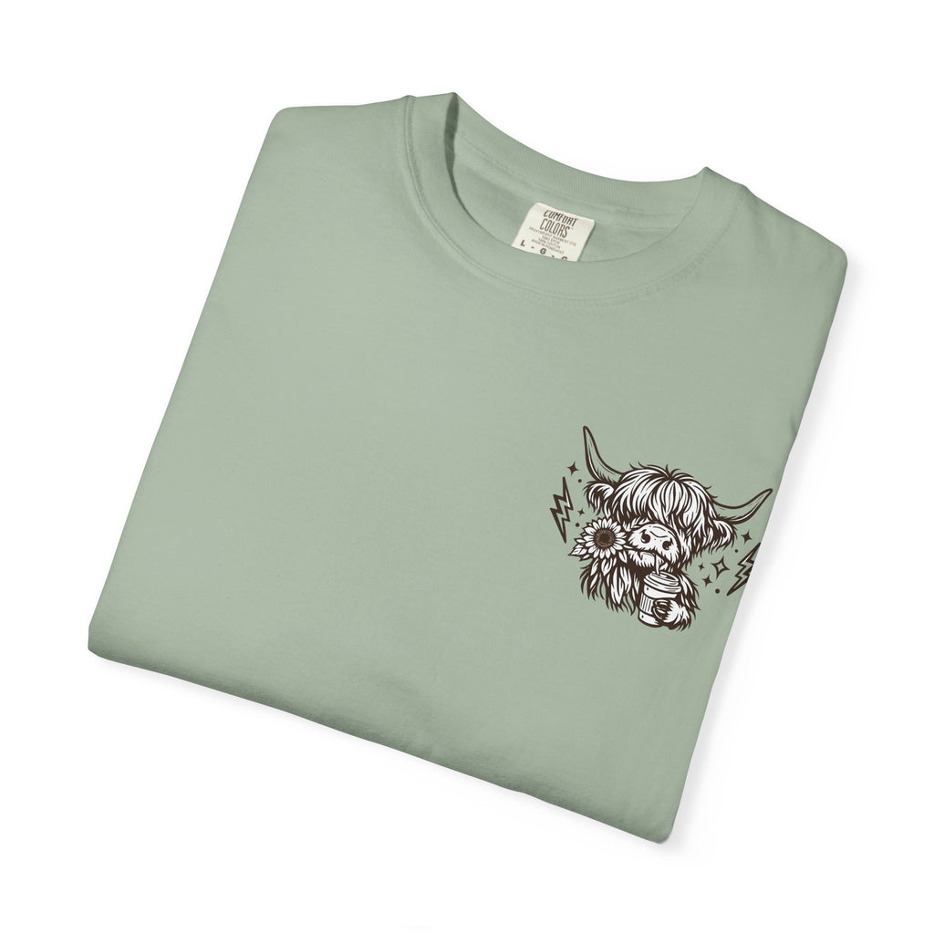 Not Today Heifer T-Shirt — Cute Highland Cow Graphic Tee