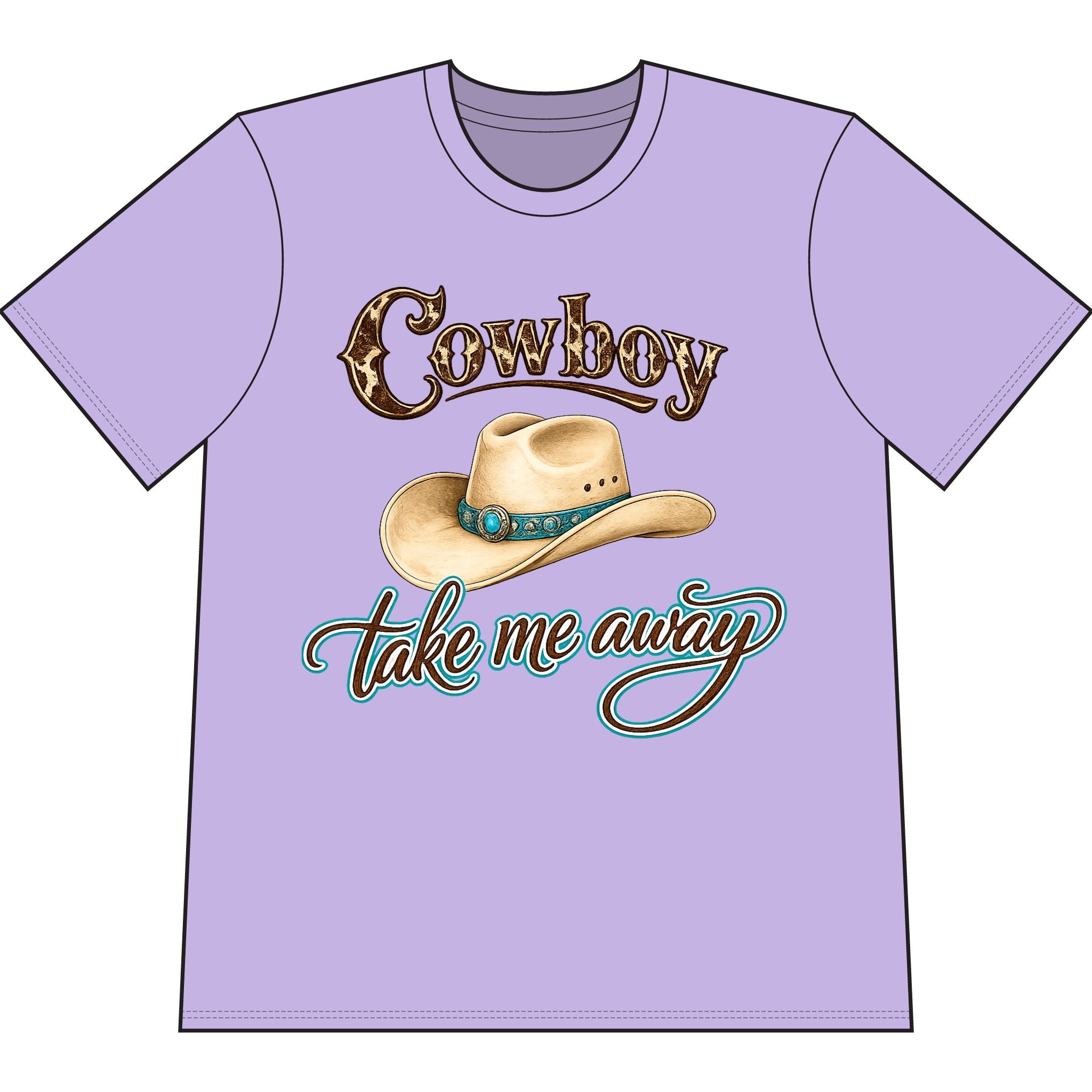 Cowboy Take Me Away T‑Shirt