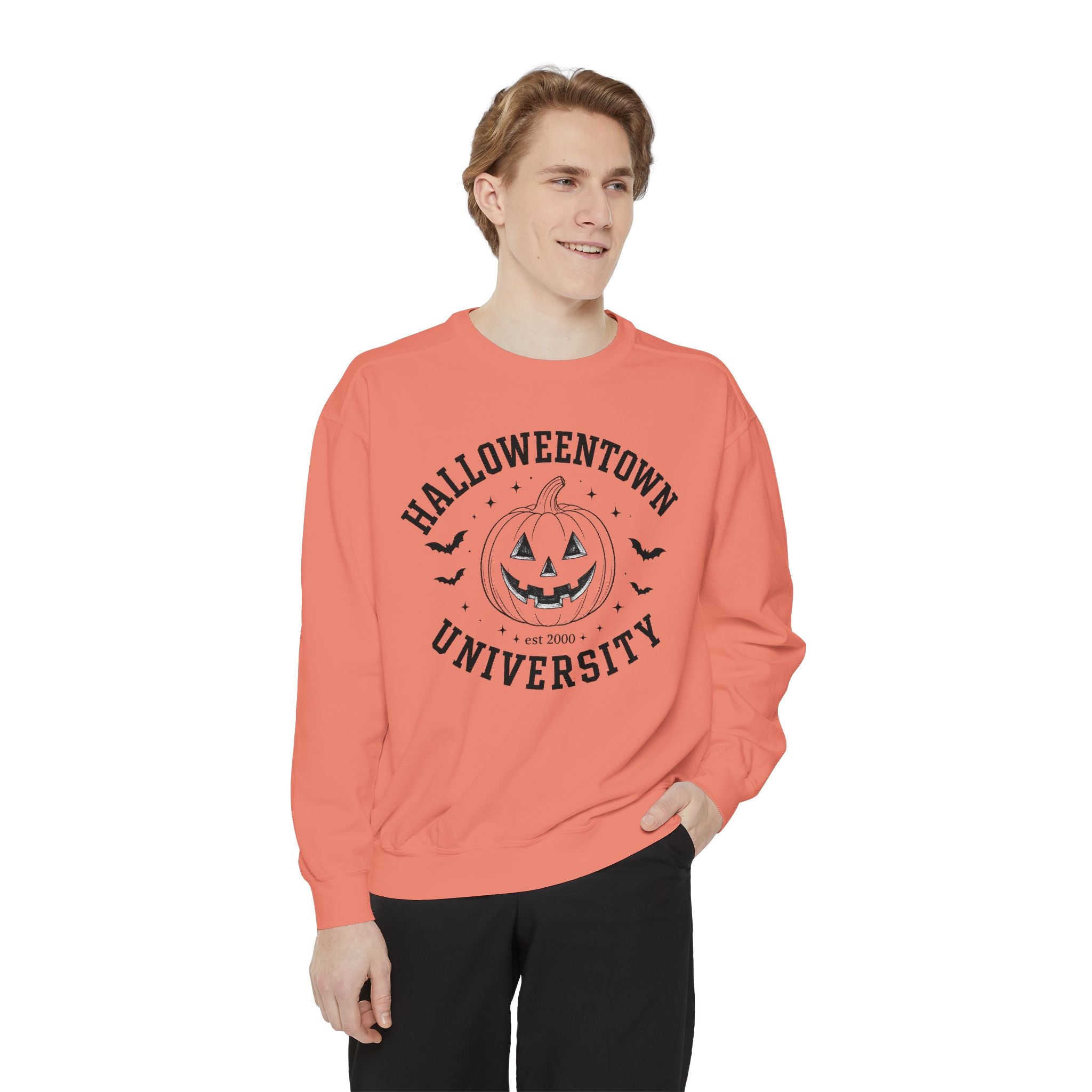 Halloweentown University Sweatshirt — Pumpkin Campus Graphic Crewneck