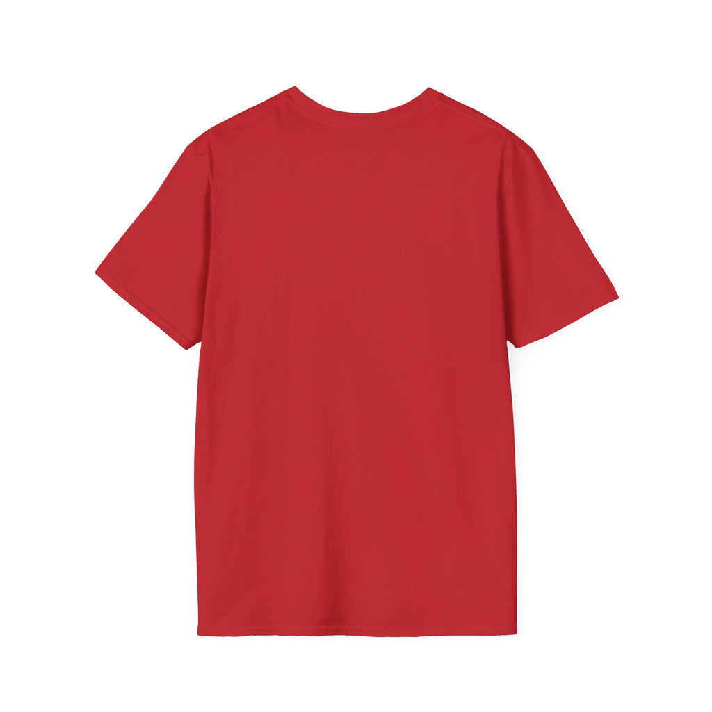 Halloween Pumpkin Floral T-Shirt — Checkerboard Jack-O'-Lantern Design