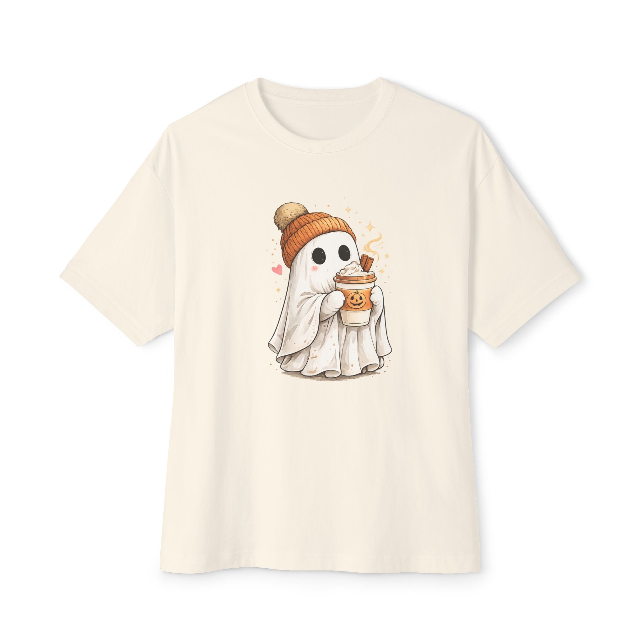 Ghost with Pumpkin Latte Tee
