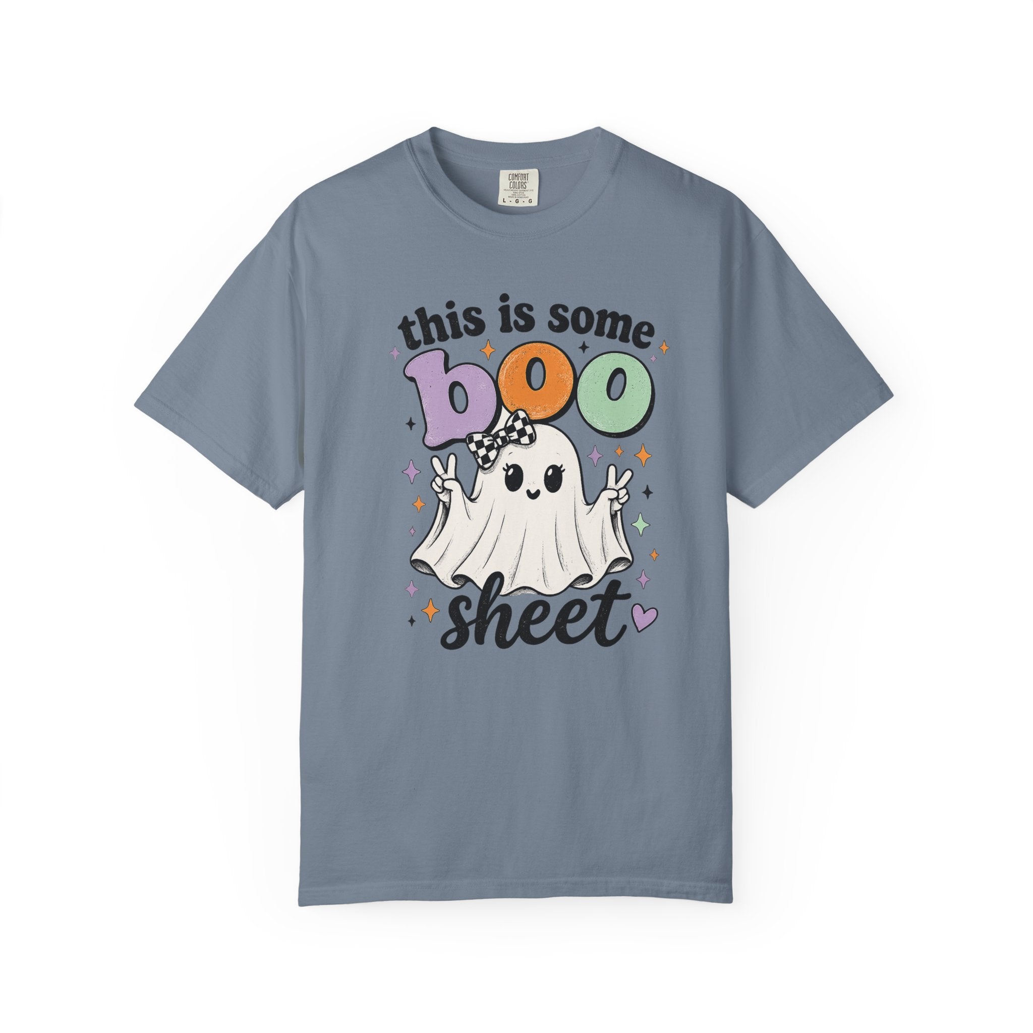 Halloween "This Is Some Boo Sheet" Ghost T-Shirt — Funny Spooky Graphic Tee