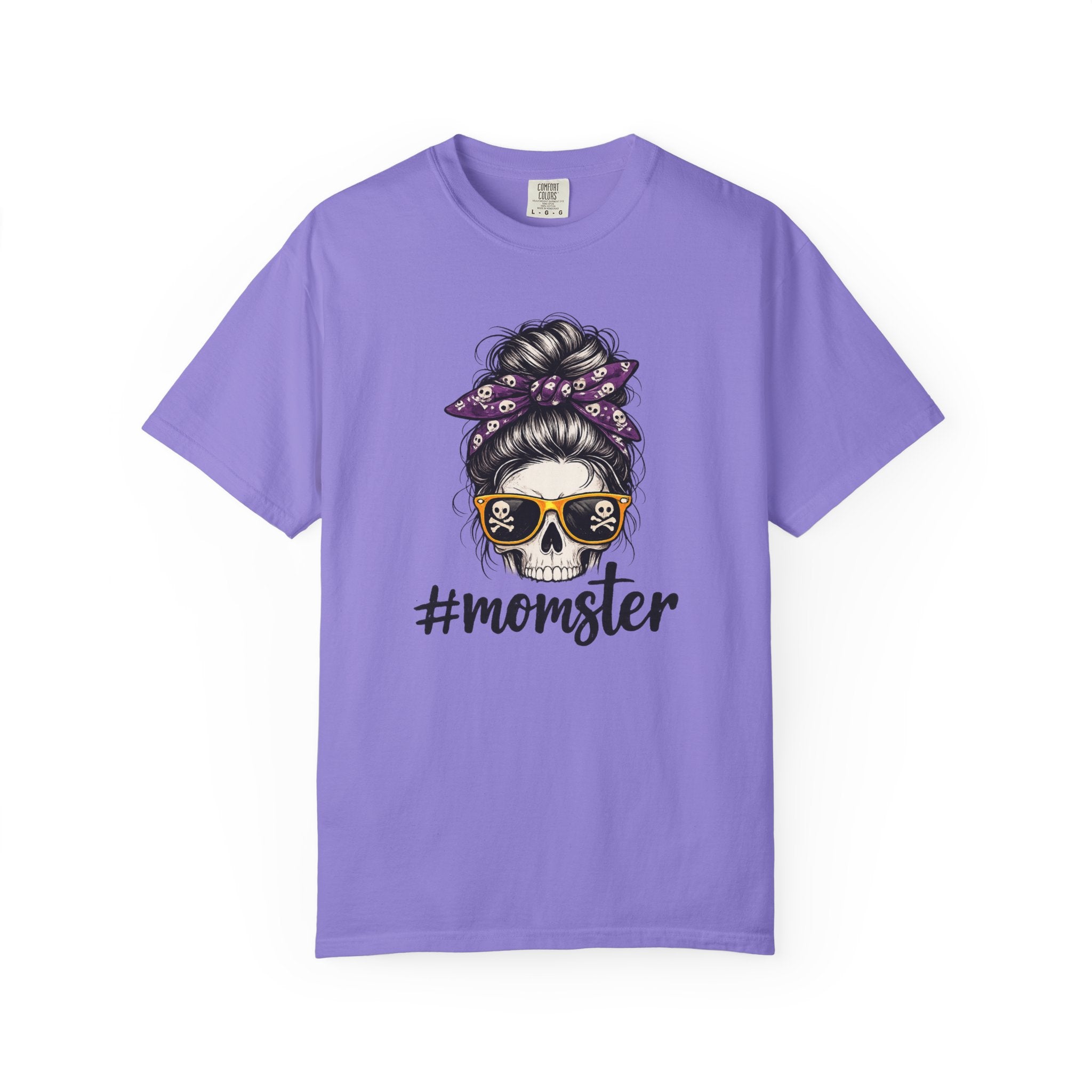 Momster Skull T-Shirt – Halloween Mom Graphic Tee