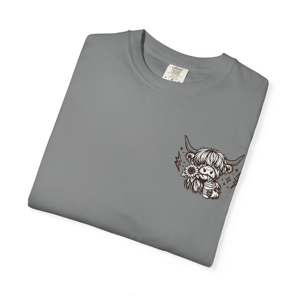 Not Today Heifer T-Shirt — Cute Highland Cow Graphic Tee