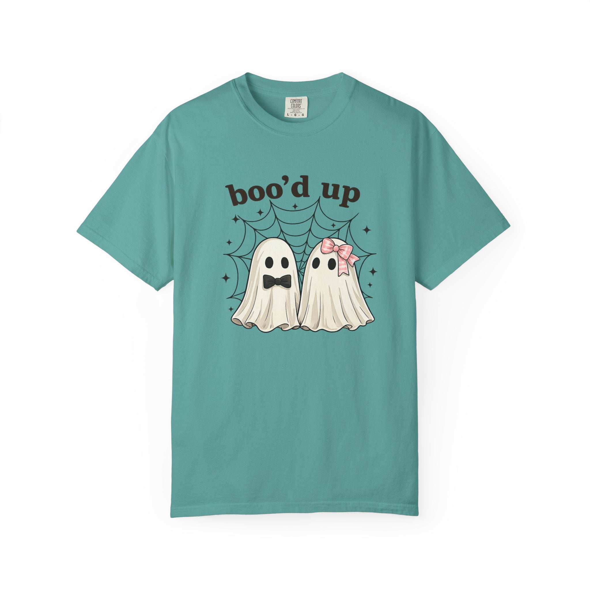 Boo'd Up Ghosts T-Shirt – Cute Couple Halloween Tee