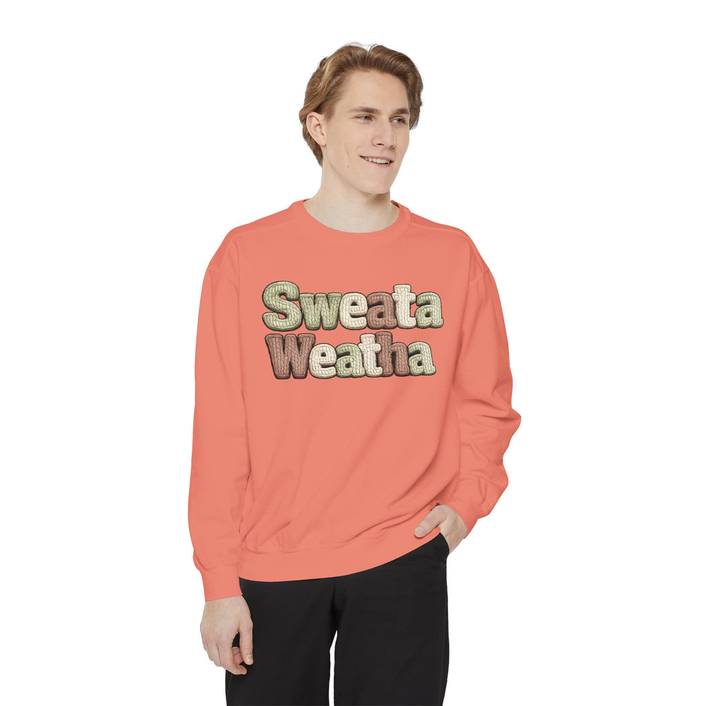 Sweata Weatha Sweatshirt — Retro Cozy Graphic Pullover