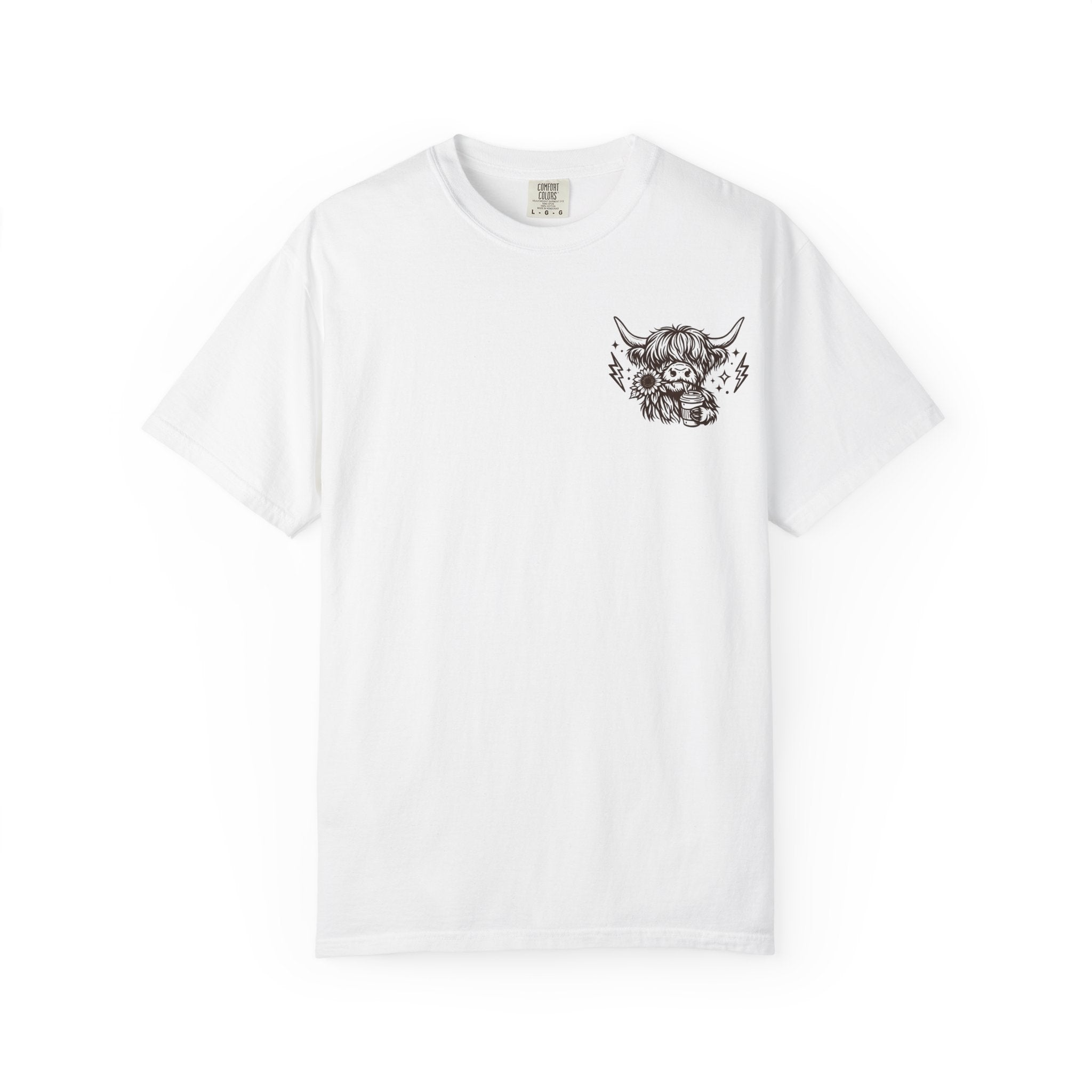 Not Today Heifer T-Shirt — Cute Highland Cow Graphic Tee