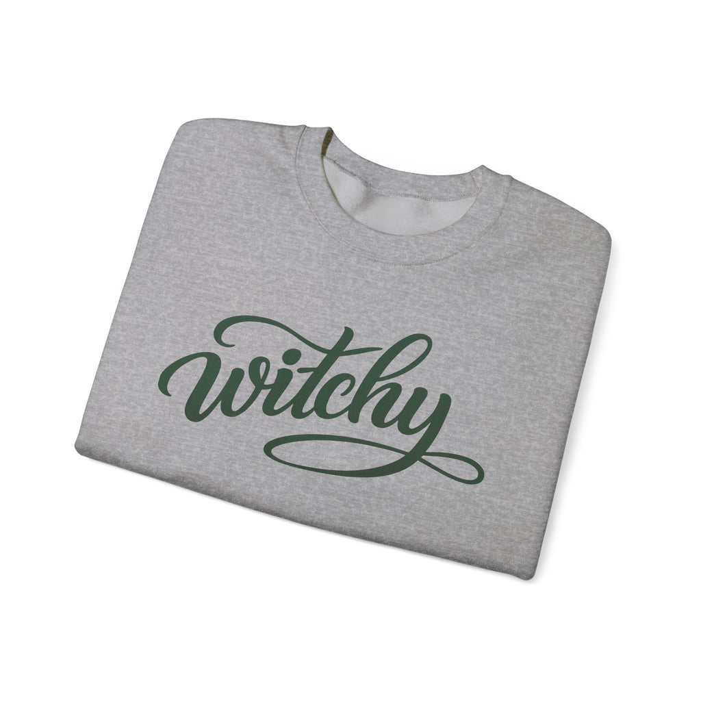 Witchy Script Crewneck Sweatshirt