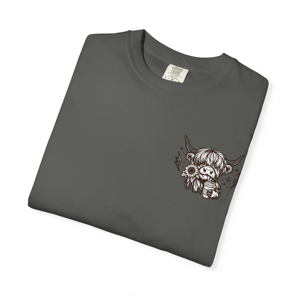 Not Today Heifer T-Shirt — Cute Highland Cow Graphic Tee