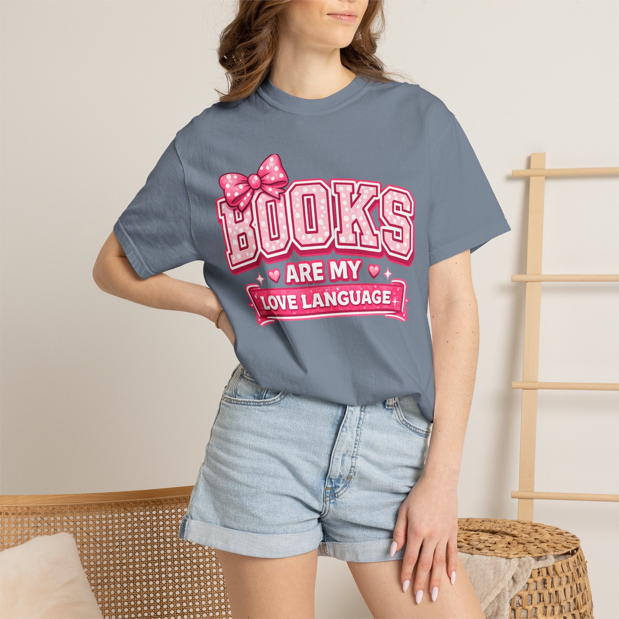 Books Are My Love Language T-Shirt