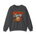 Crewneck Sweatshirt — "Mentally Spicy" Coffee & Chili Graphic