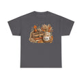 Cozy Autumn Books Tee — Fall Booklover Graphic T-Shirt