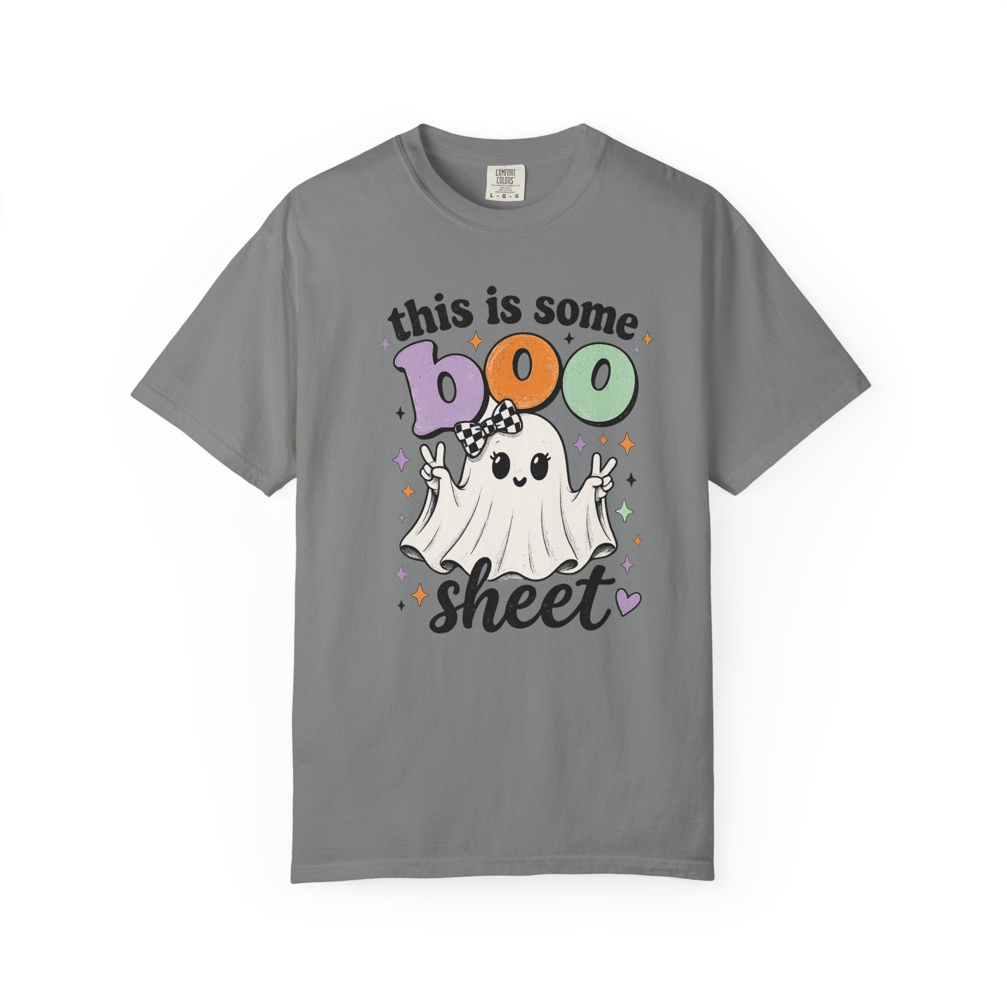 Halloween "This Is Some Boo Sheet" Ghost T-Shirt — Funny Spooky Graphic Tee