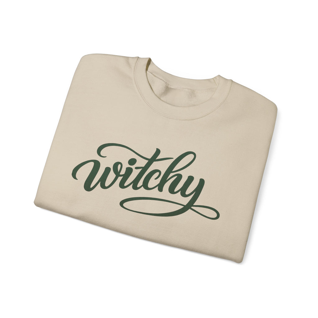 Witchy Script Crewneck Sweatshirt