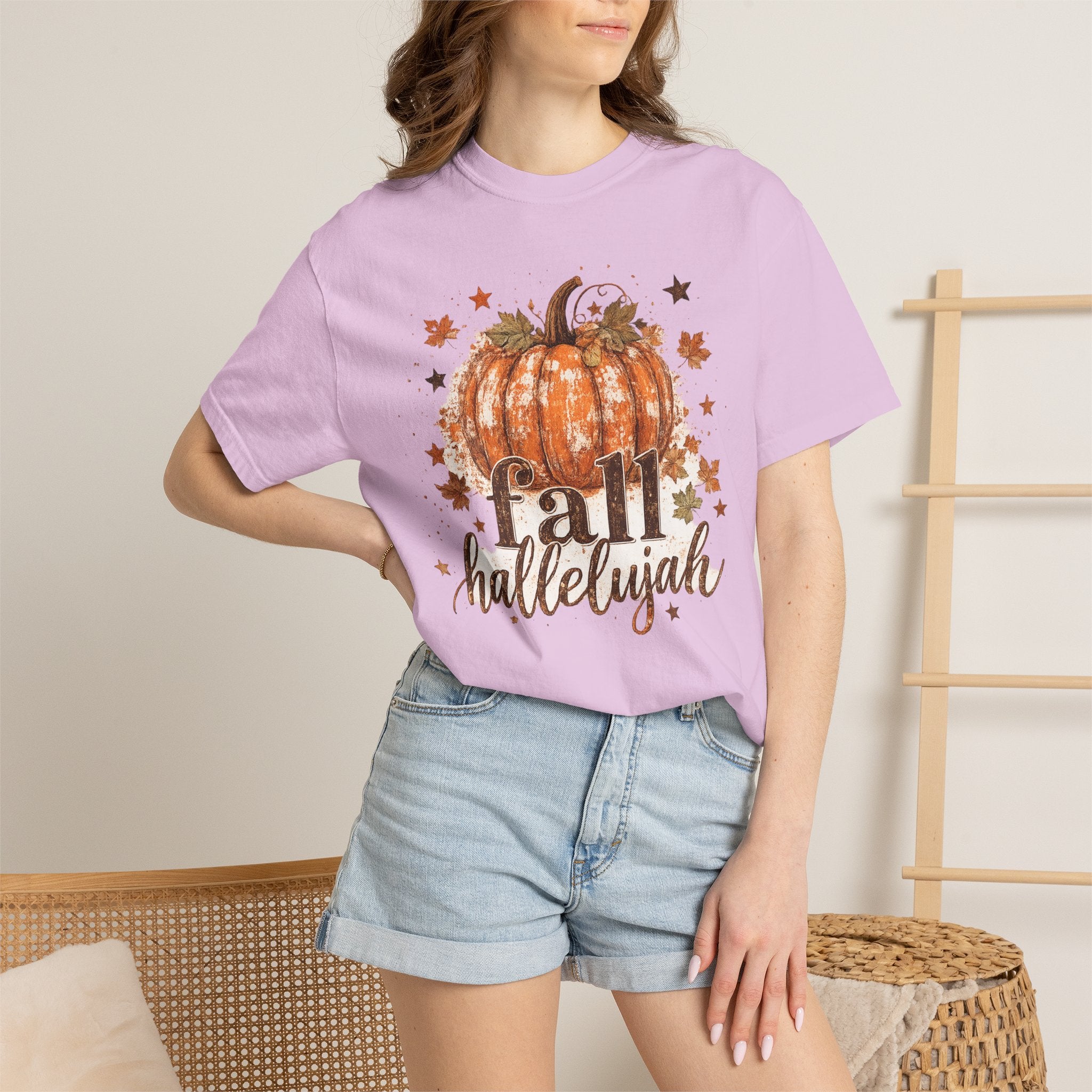 Fall Hallelujah Pumpkin T-Shirt