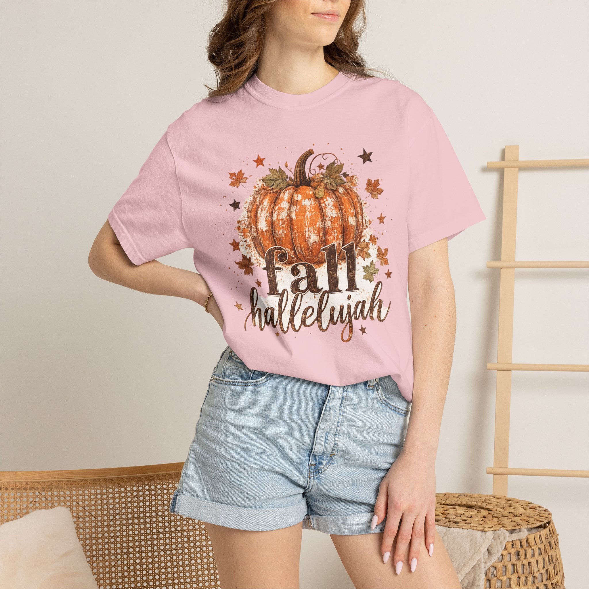Fall Hallelujah Pumpkin T-Shirt