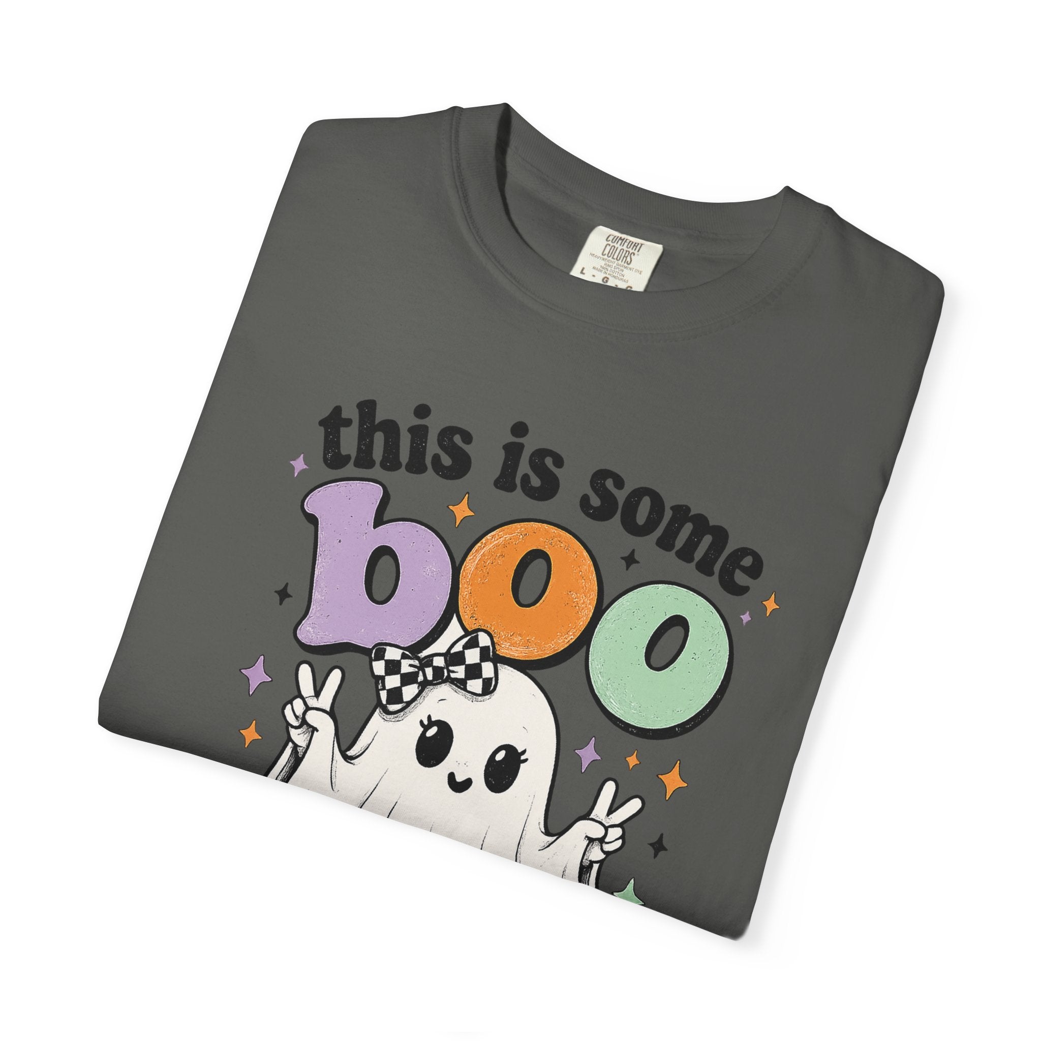 Halloween "This Is Some Boo Sheet" Ghost T-Shirt — Funny Spooky Graphic Tee