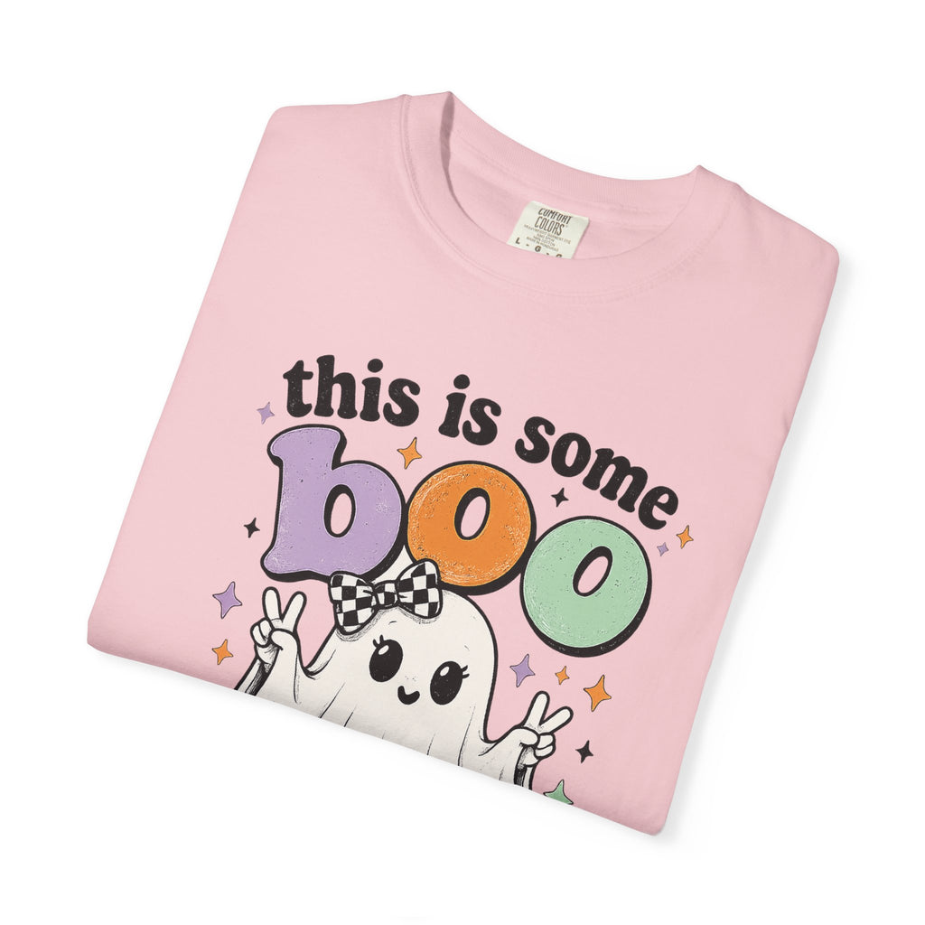 Halloween "This Is Some Boo Sheet" Ghost T-Shirt — Funny Spooky Graphic Tee