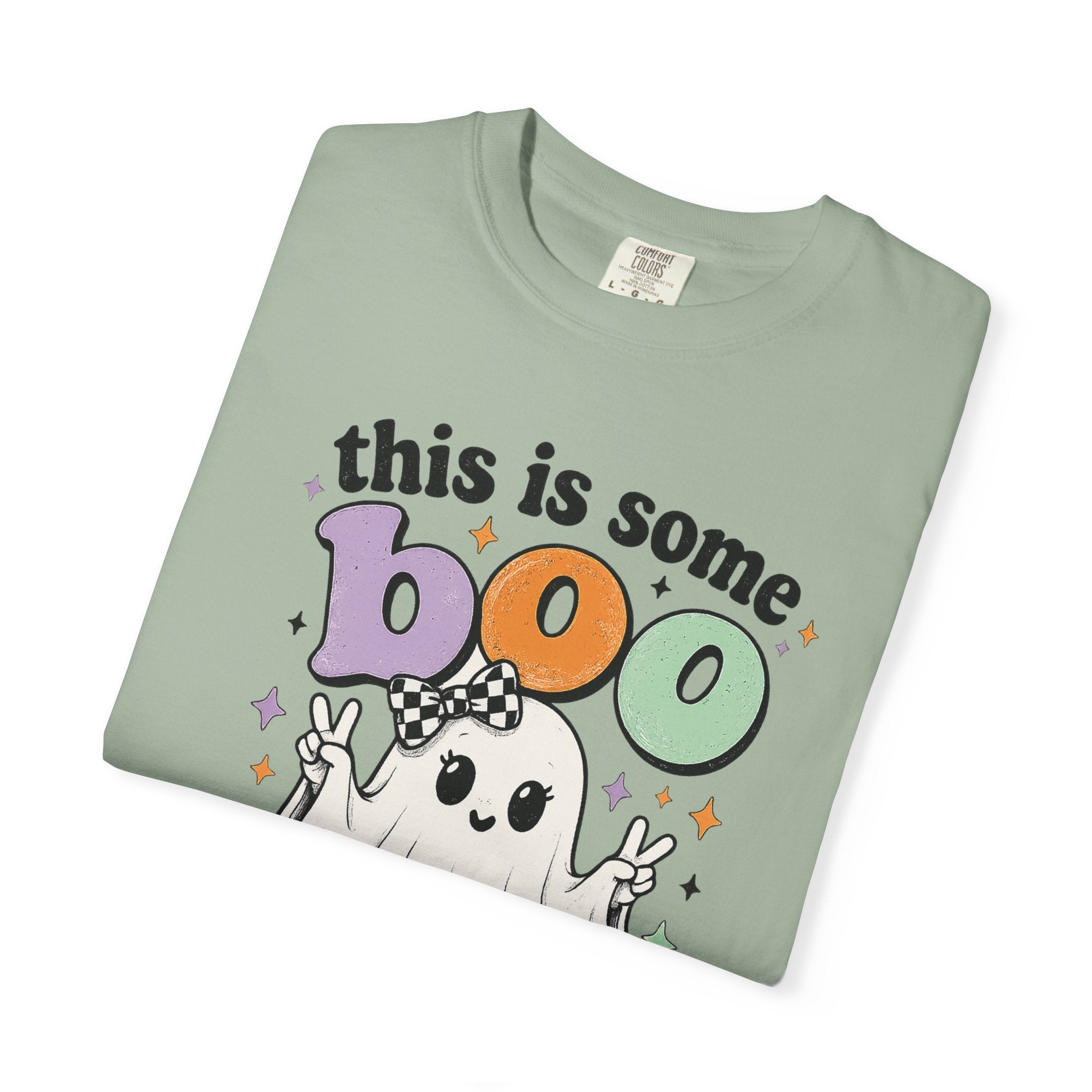 Halloween "This Is Some Boo Sheet" Ghost T-Shirt — Funny Spooky Graphic Tee