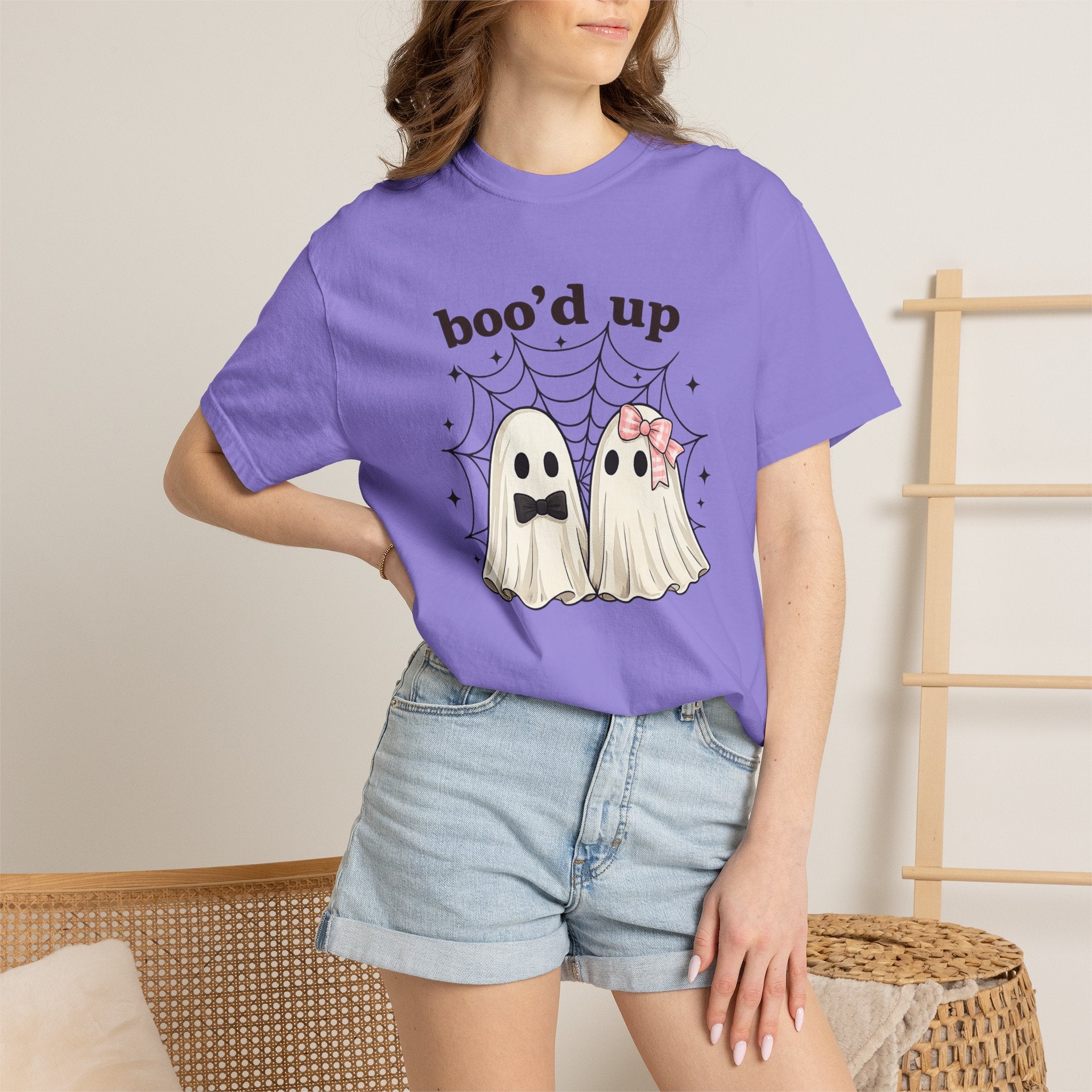 Boo'd Up Ghosts T-Shirt – Cute Couple Halloween Tee