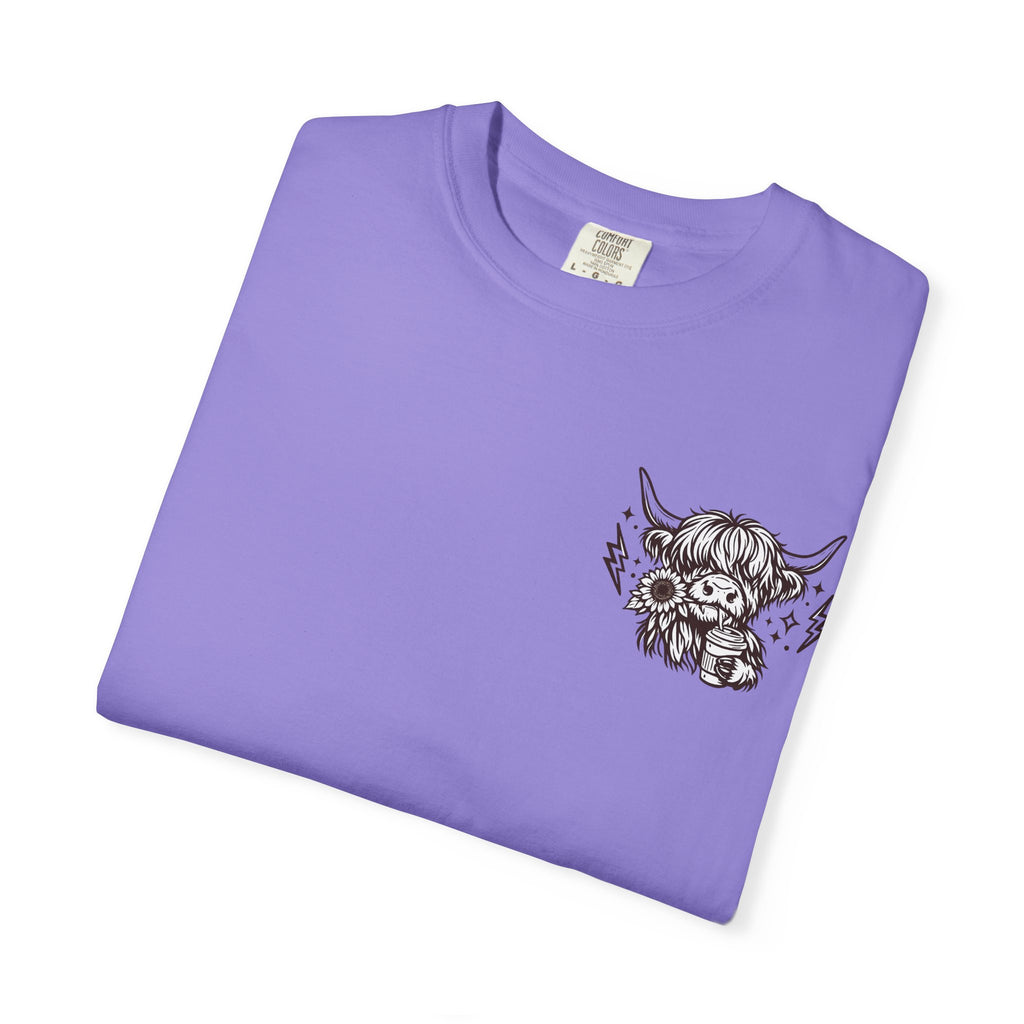 Not Today Heifer T-Shirt — Cute Highland Cow Graphic Tee