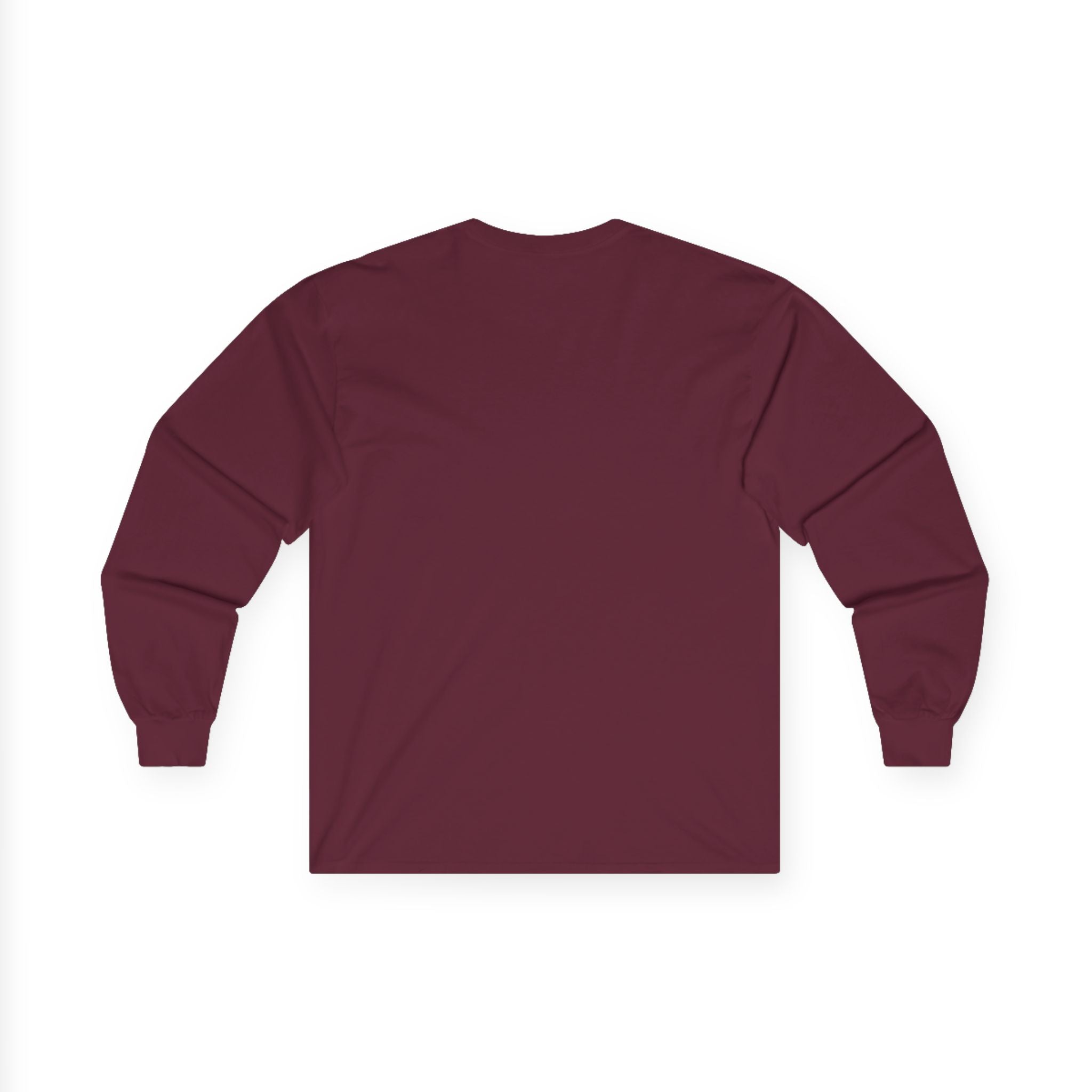 Fall Graphic Long Sleeve Tee — Retro Pattern "FALL" Autumn Shirt