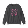 Gucci Pink Smiley Crewneck Sweatshirt