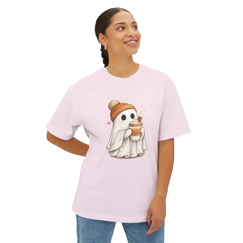 Ghost with Pumpkin Latte Tee