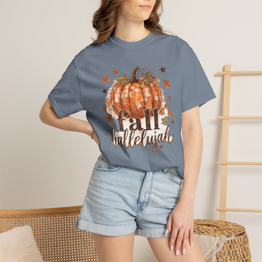 Fall Hallelujah Pumpkin T-Shirt