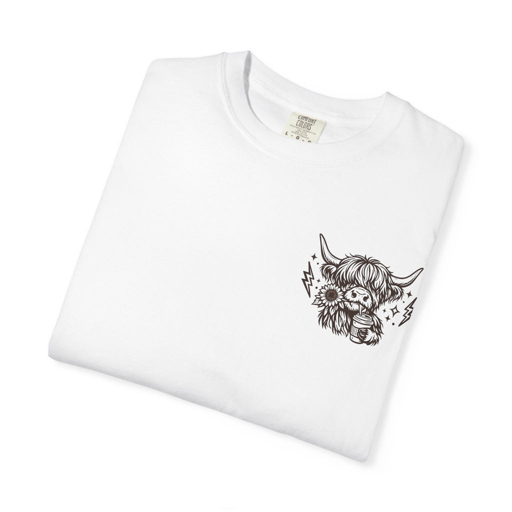 Not Today Heifer T-Shirt — Cute Highland Cow Graphic Tee