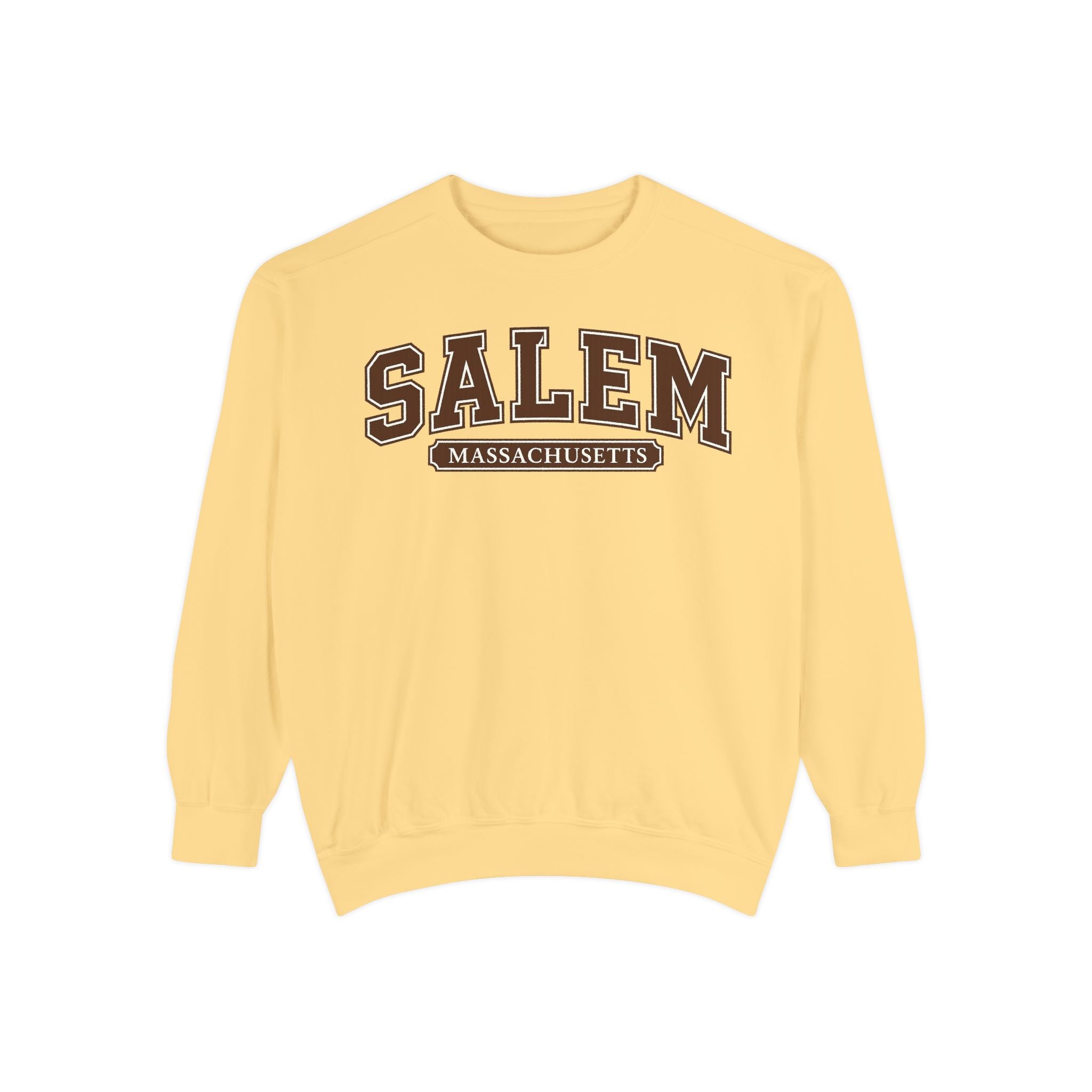 Salem Massachusetts Vintage-Style Sweatshirt