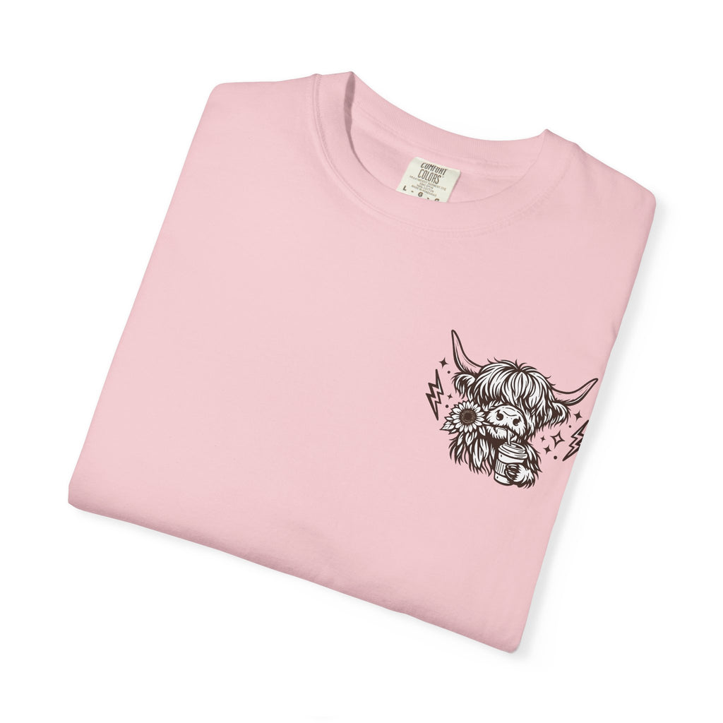 Not Today Heifer T-Shirt — Cute Highland Cow Graphic Tee