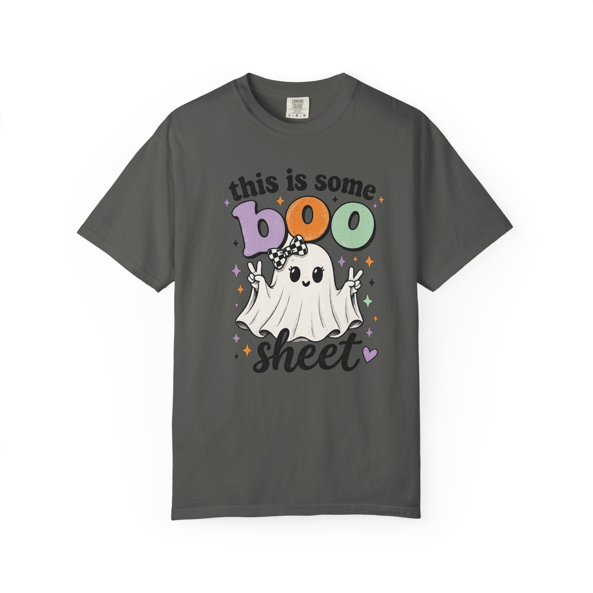 Halloween "This Is Some Boo Sheet" Ghost T-Shirt — Funny Spooky Graphic Tee