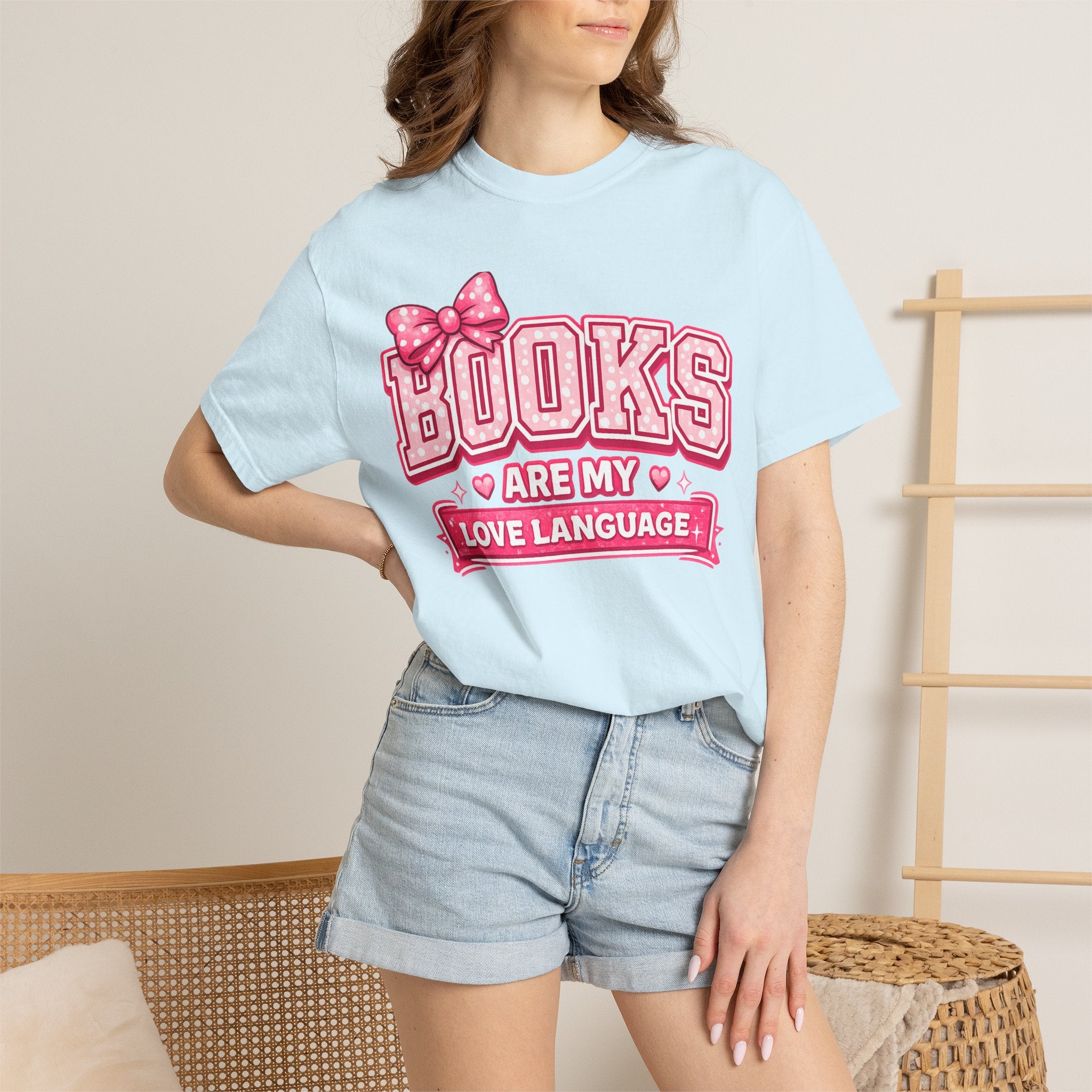 Books Are My Love Language T-Shirt