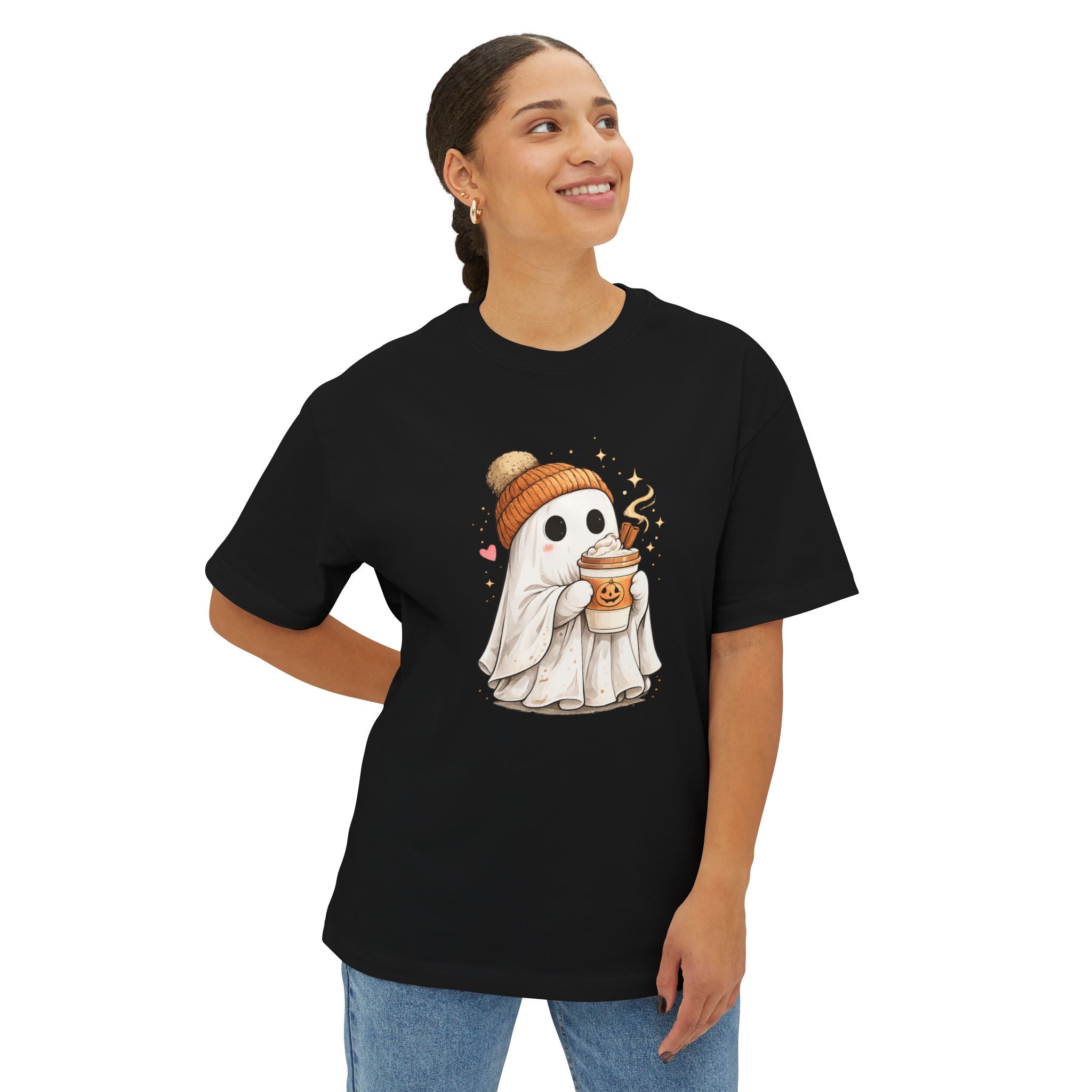 Ghost with Pumpkin Latte Tee