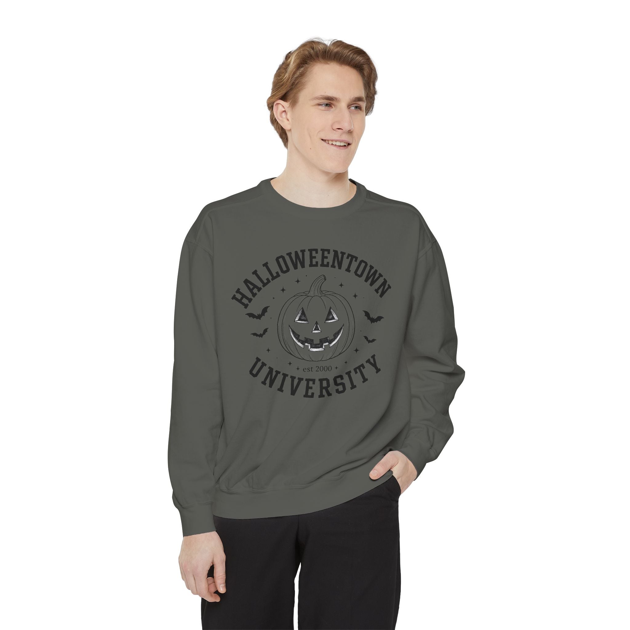 Halloweentown University Sweatshirt — Pumpkin Campus Graphic Crewneck