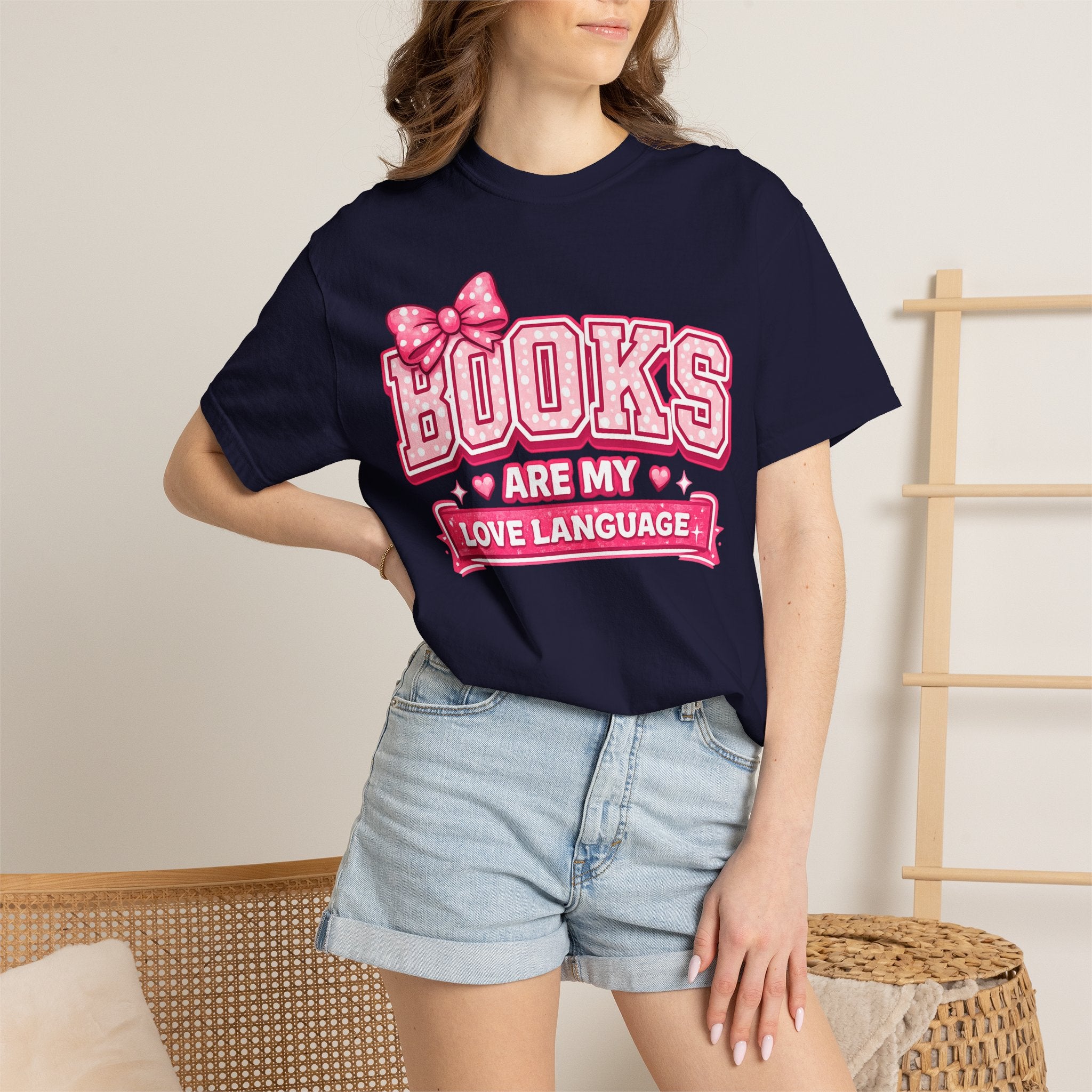 Books Are My Love Language T-Shirt