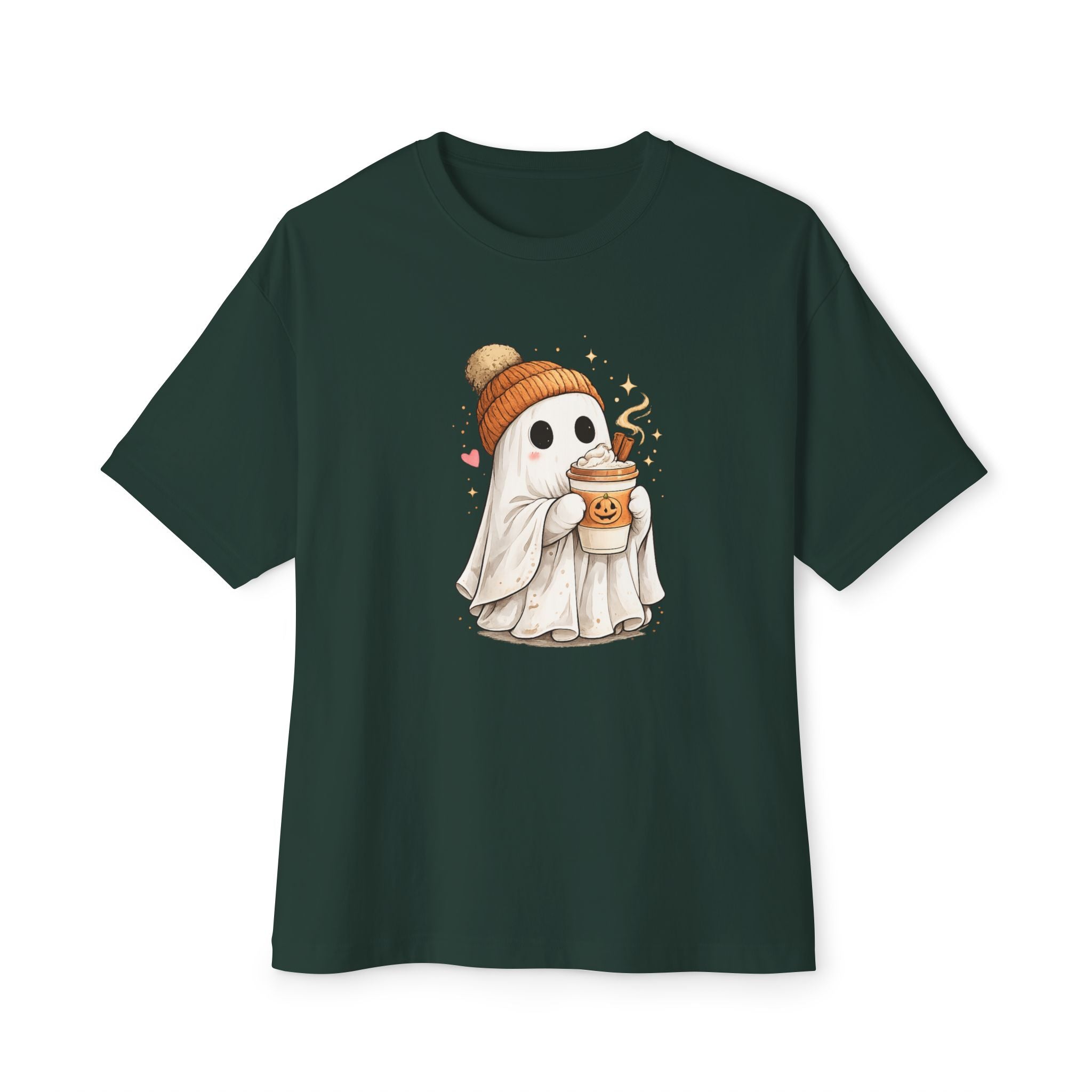 Ghost with Pumpkin Latte Tee