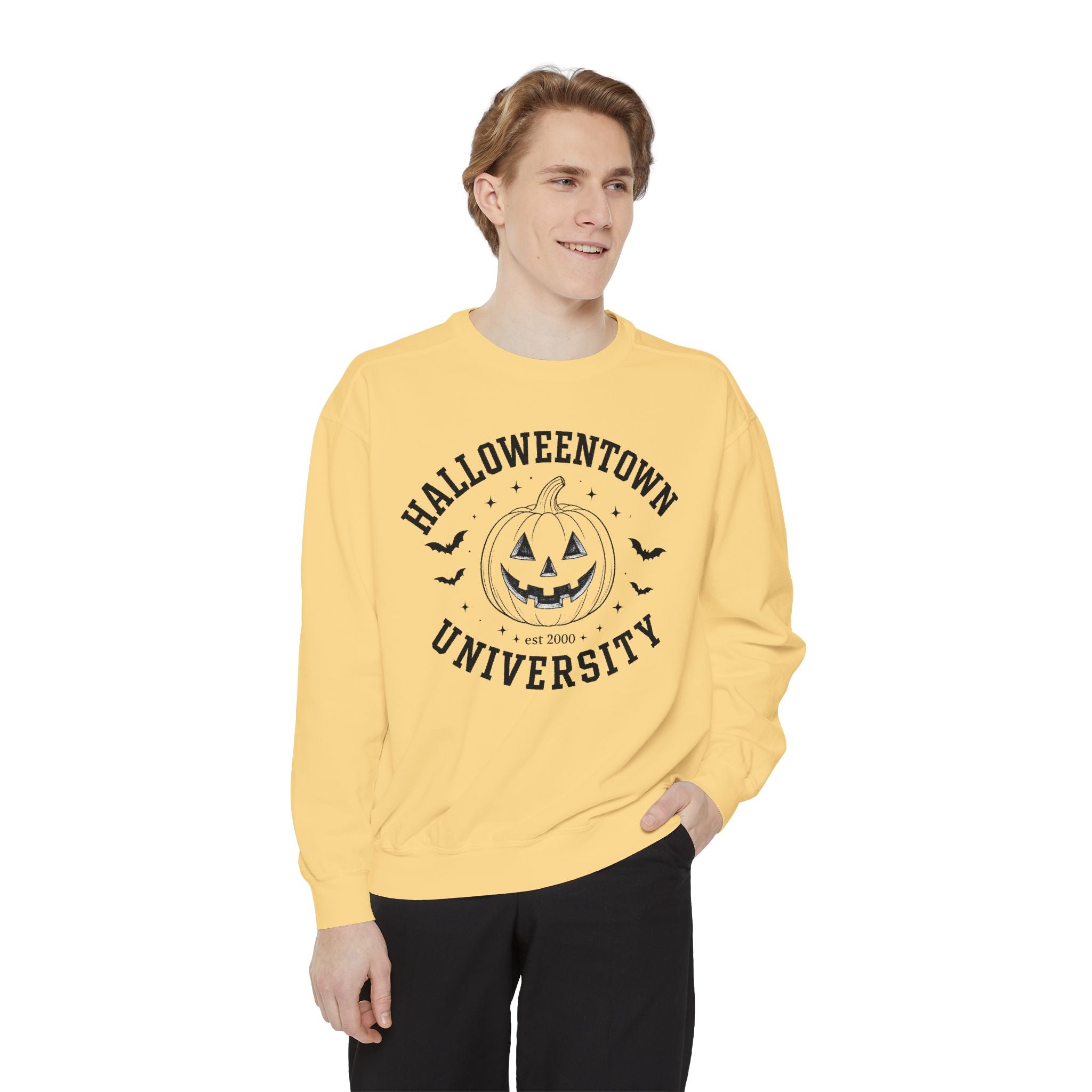 Halloweentown University Sweatshirt — Pumpkin Campus Graphic Crewneck