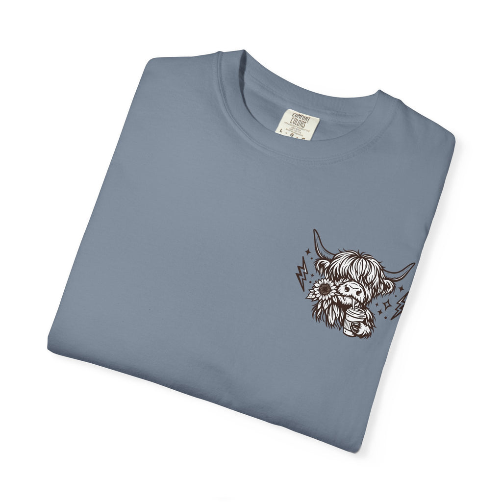 Not Today Heifer T-Shirt — Cute Highland Cow Graphic Tee