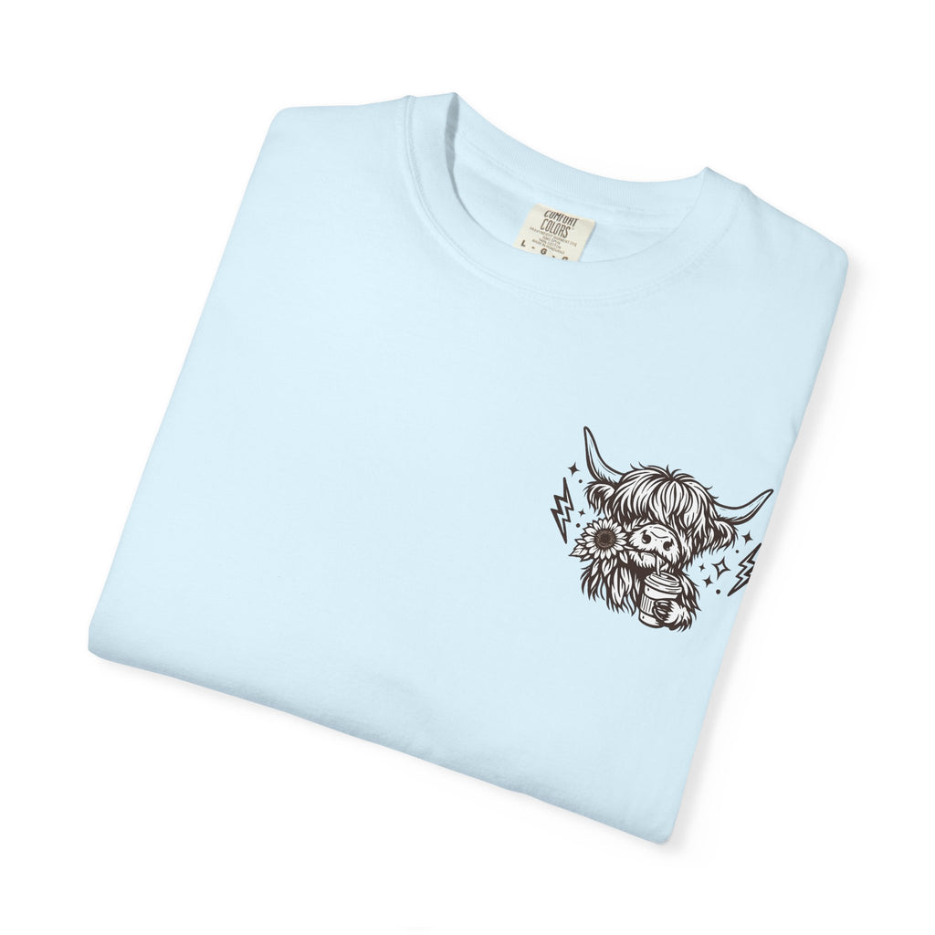 Not Today Heifer T-Shirt — Cute Highland Cow Graphic Tee