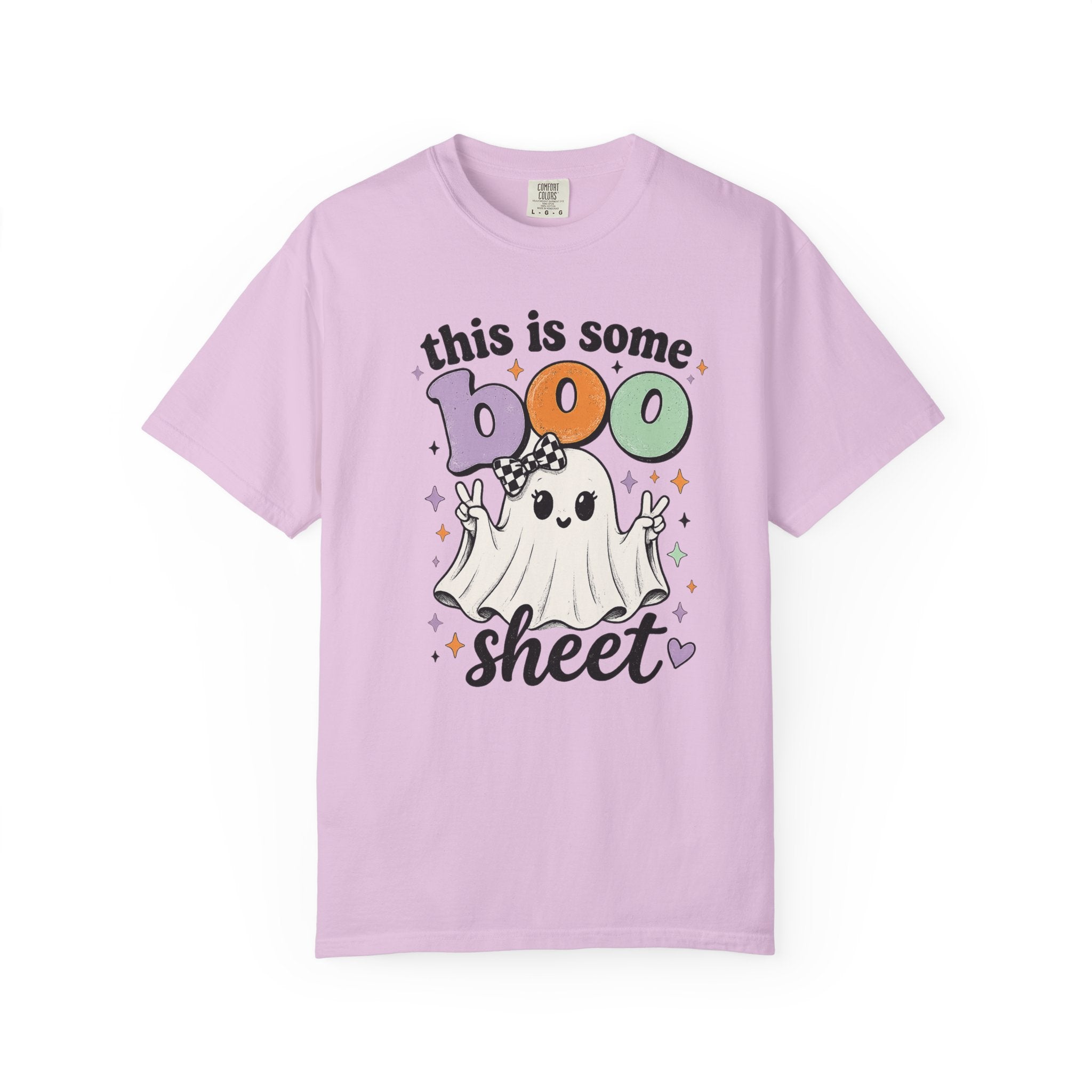 Halloween "This Is Some Boo Sheet" Ghost T-Shirt — Funny Spooky Graphic Tee