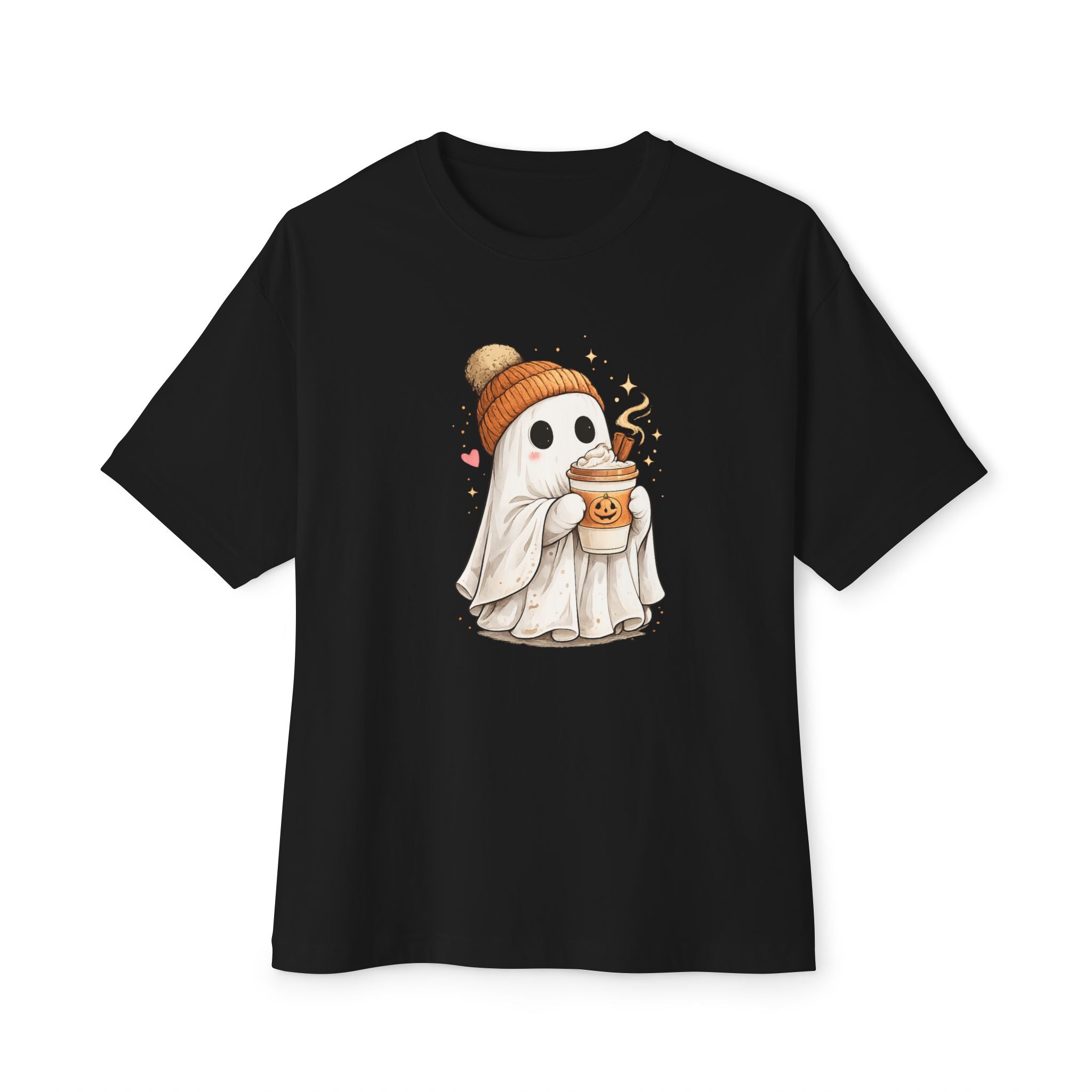 Ghost with Pumpkin Latte Tee