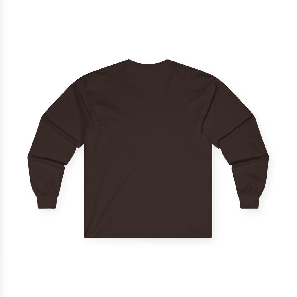 Fall Graphic Long Sleeve Tee — Retro Pattern "FALL" Autumn Shirt